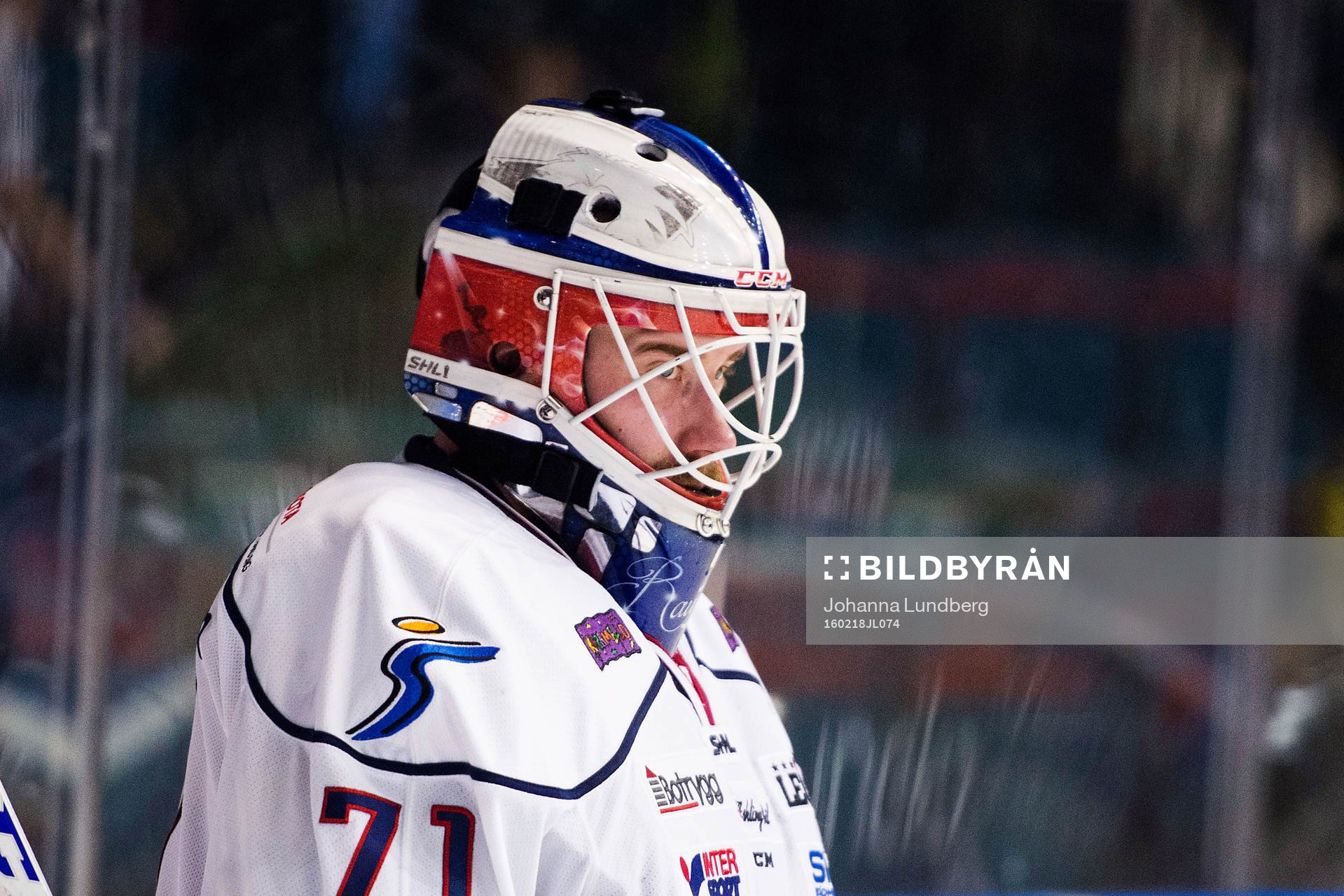 Linköpings målvakt David Rautio