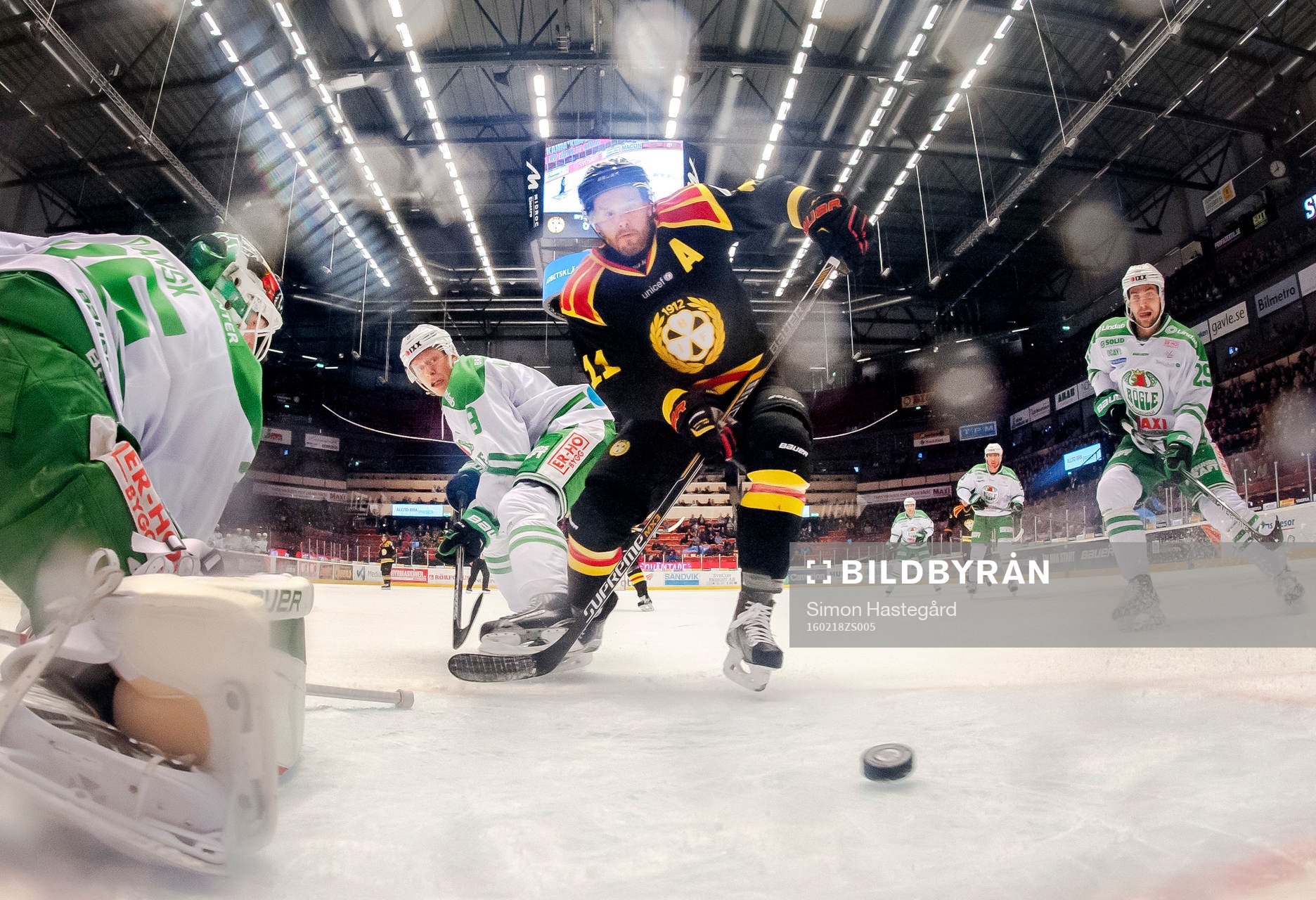 Brynäs Jesper Ollas missar målchans