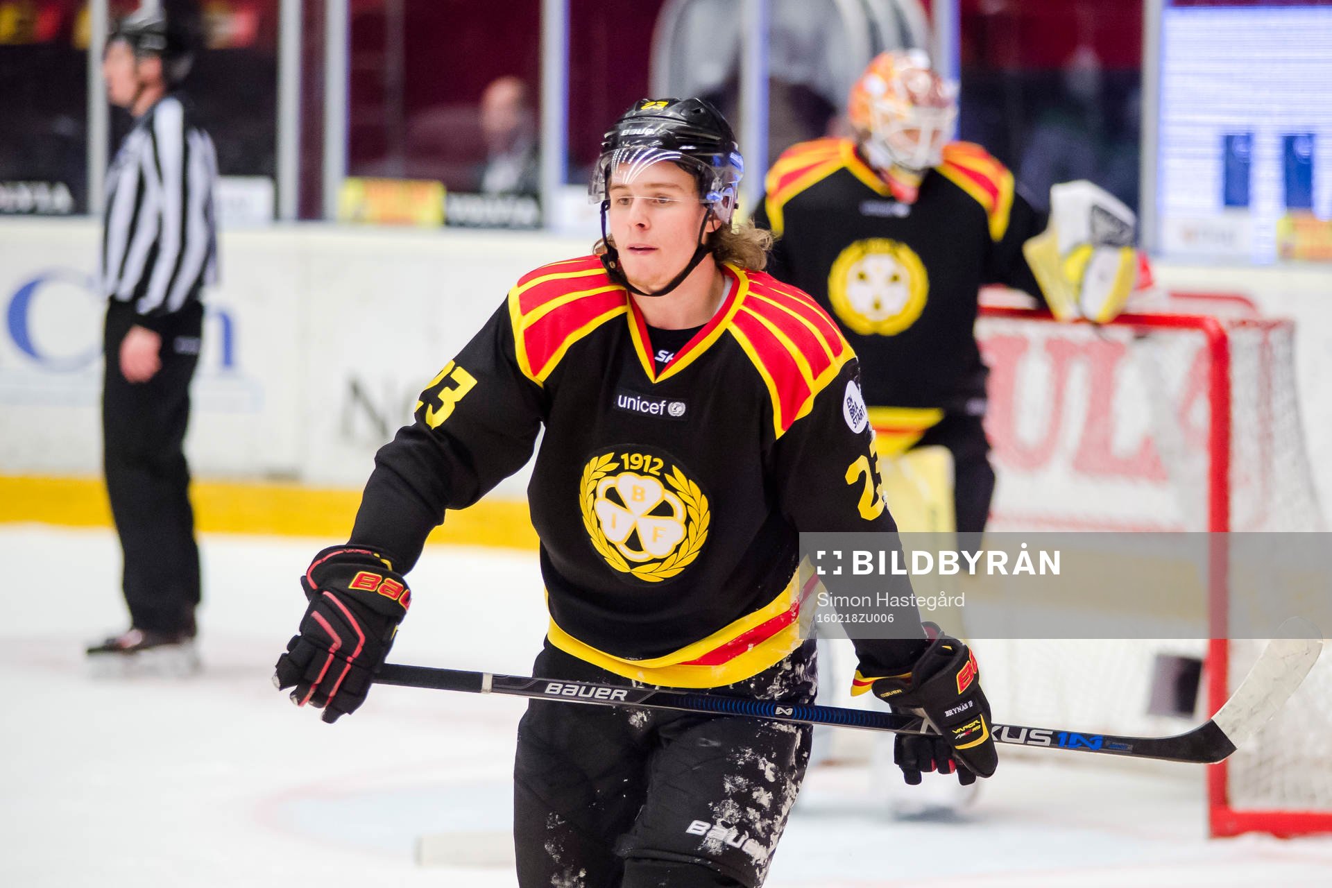 Brynäs Lucas Carlsson deppar