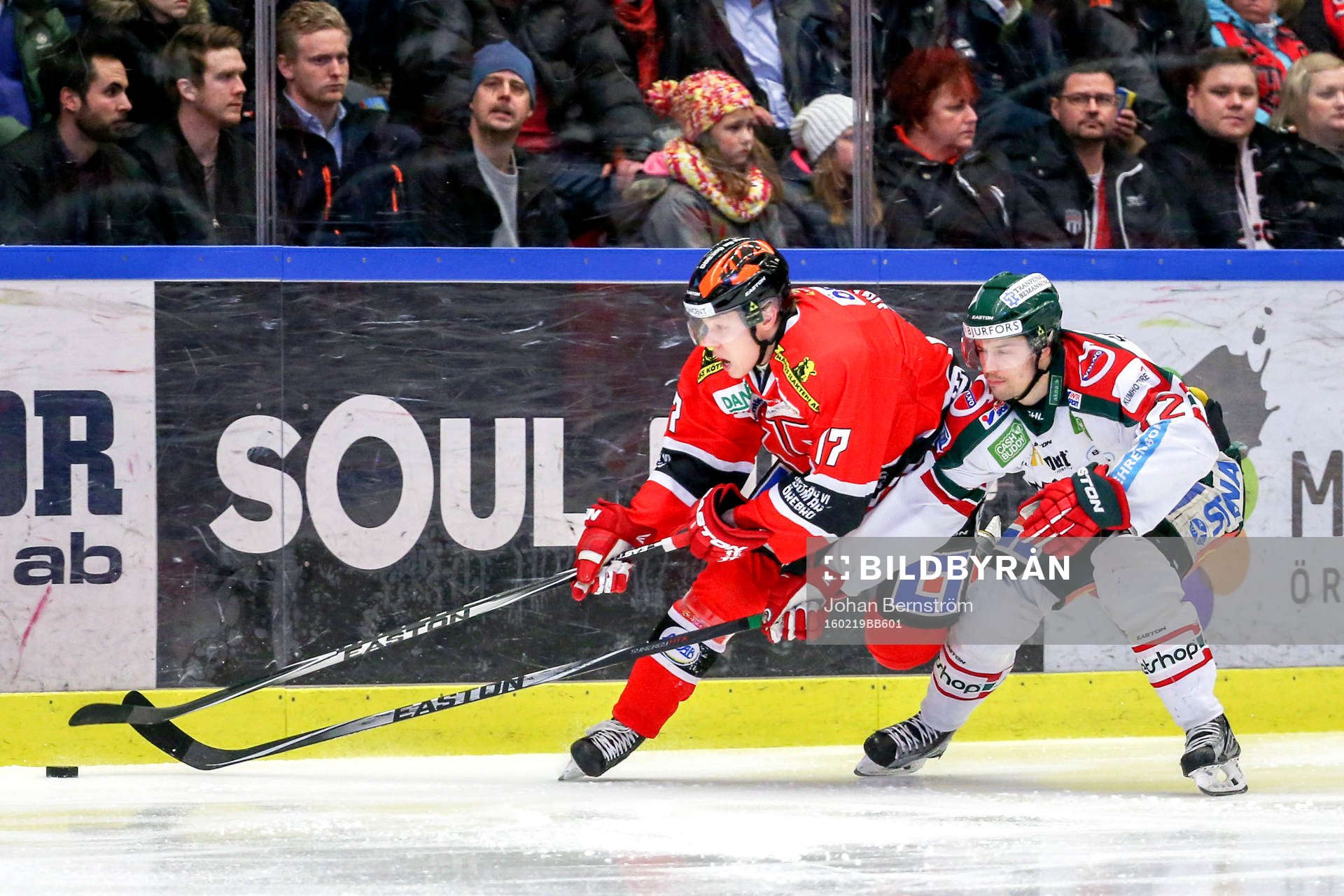 Örebros Daniel Viksten och Frölundas Patrik Carlsson