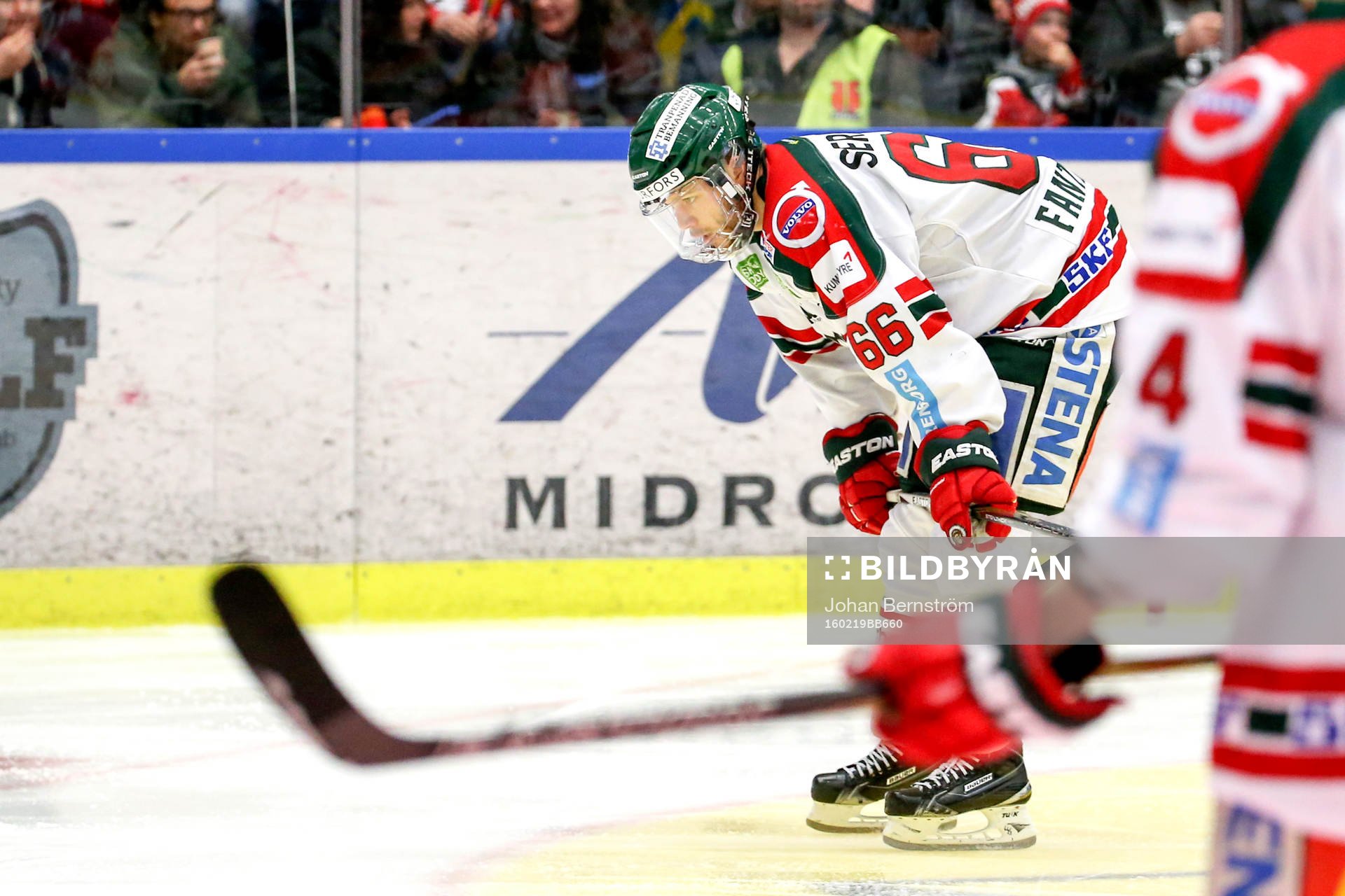 Frölundas Oscar Fantenberg deppar