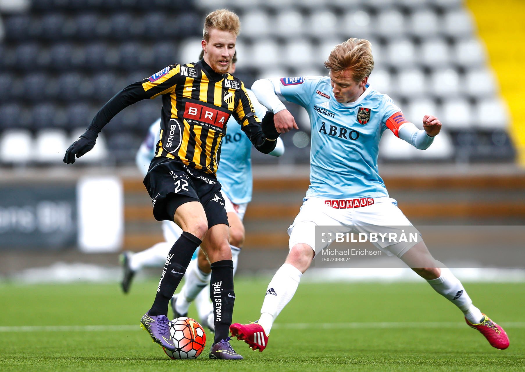 Häckens Samuel Gustafson och Brommapojkarnas Gustav