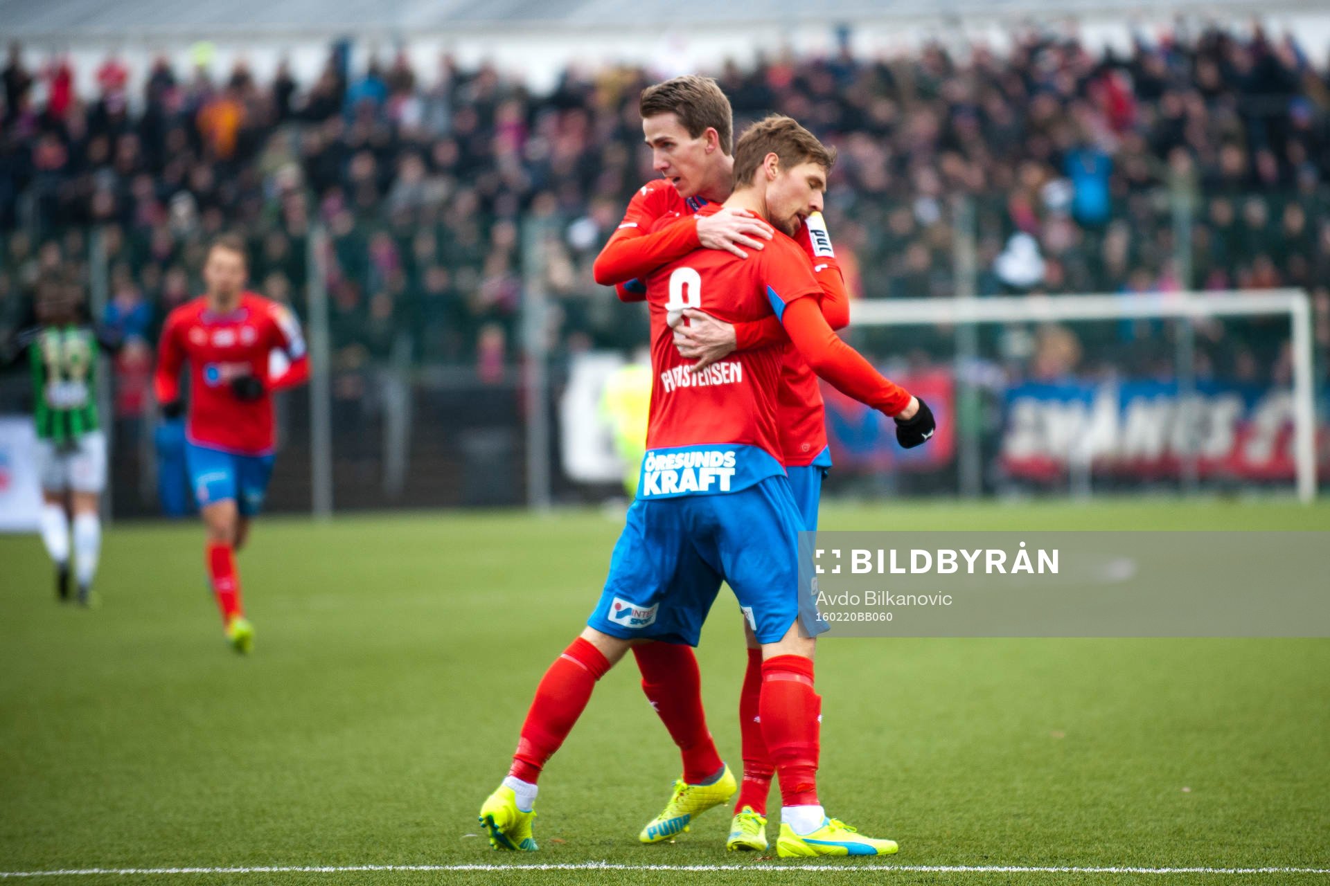 Helsingborgs Martin Christensen jublar