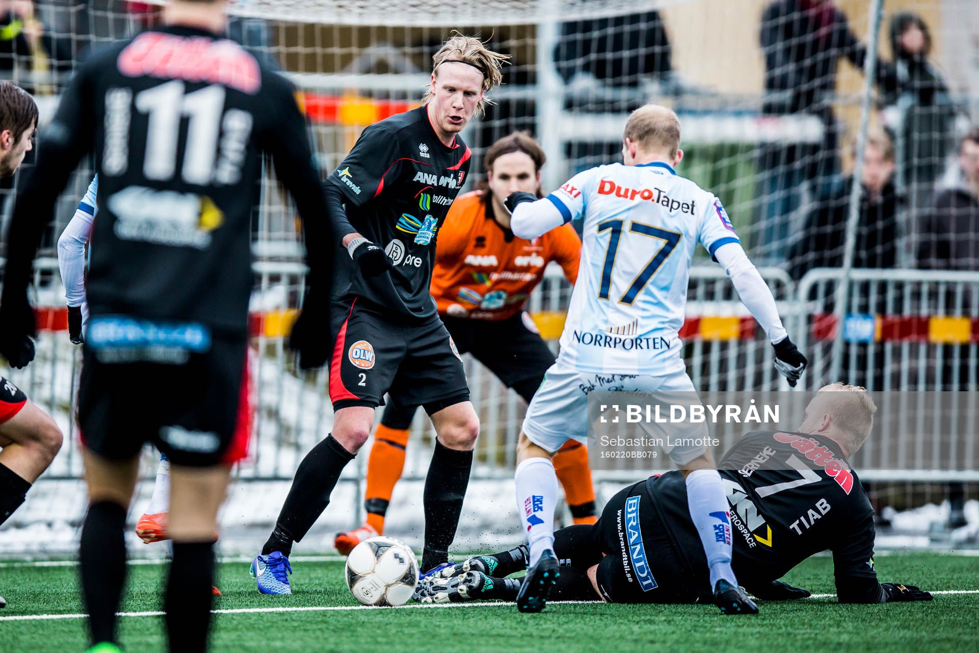Trollhättans Fredrik Sundström (v) och Jonathan