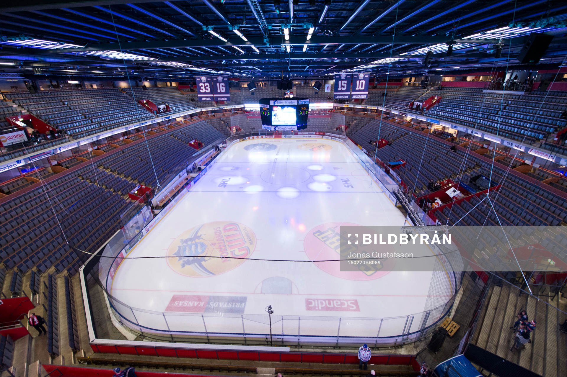 Översiktsbild över Saab arena