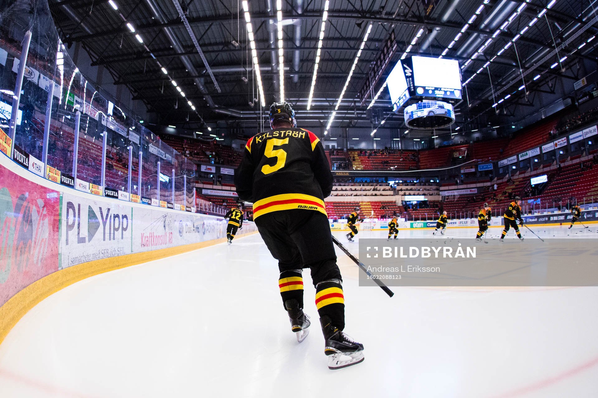 Brynäs Lukas Kilström och Sebastian Enterfeldt gör