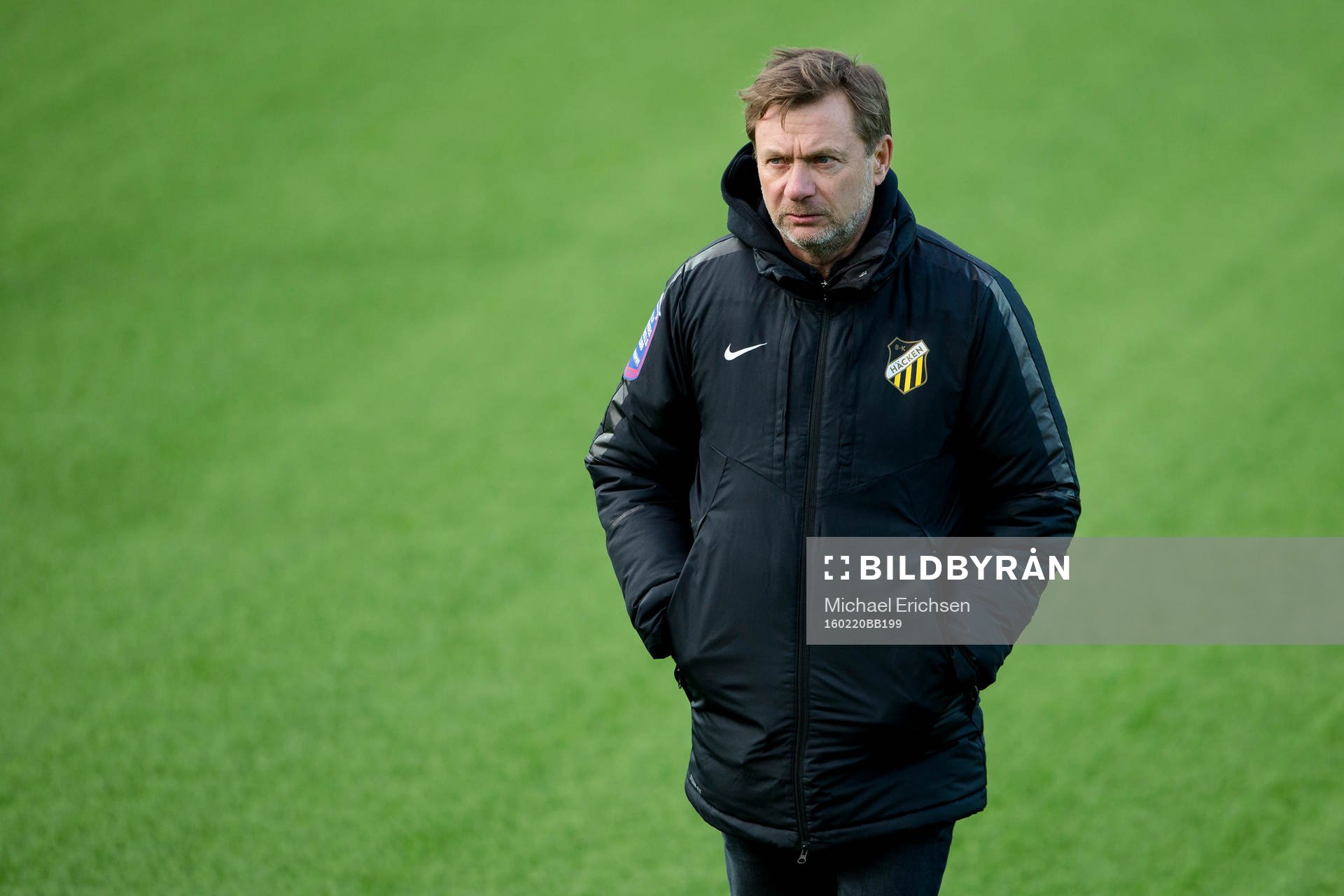 Häckens tränare Peter Gerhardsson