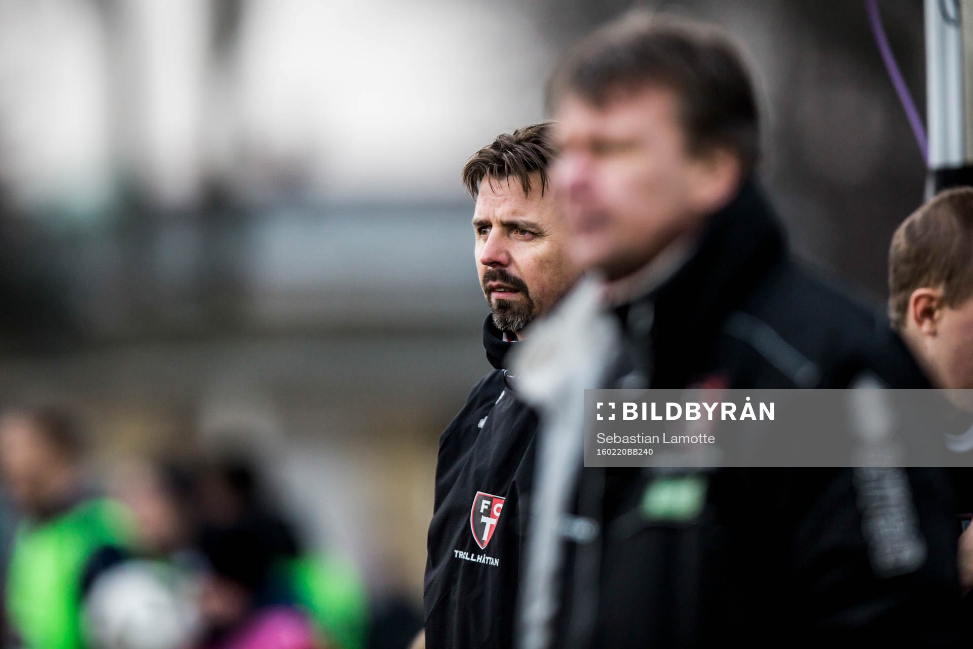 Trollhättans Stefan Vennberg under fotbollsmatchen i Svenska Cupen mellan Trollhättan och Gefle den 20 februari 2016 i Trollhättan.