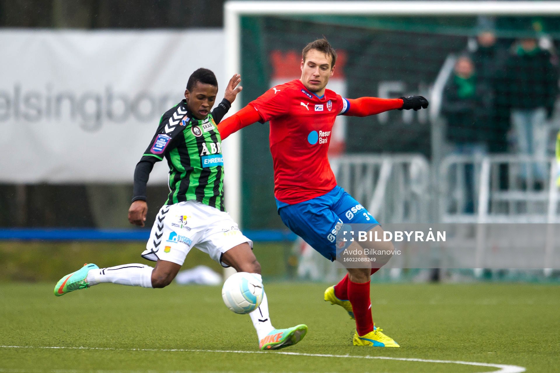 GAIS Carl Nyström och Helsingborgs Frederik Helstrup