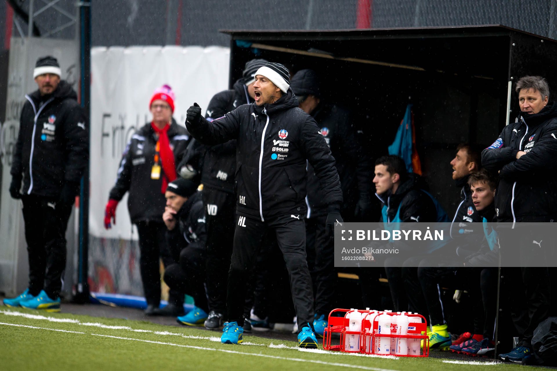 Helsingborgs tränare Henrik Larsson