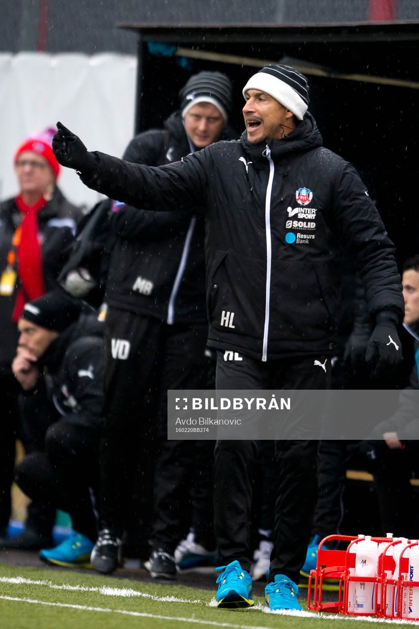 Helsingborgs tränare Henrik Larsson