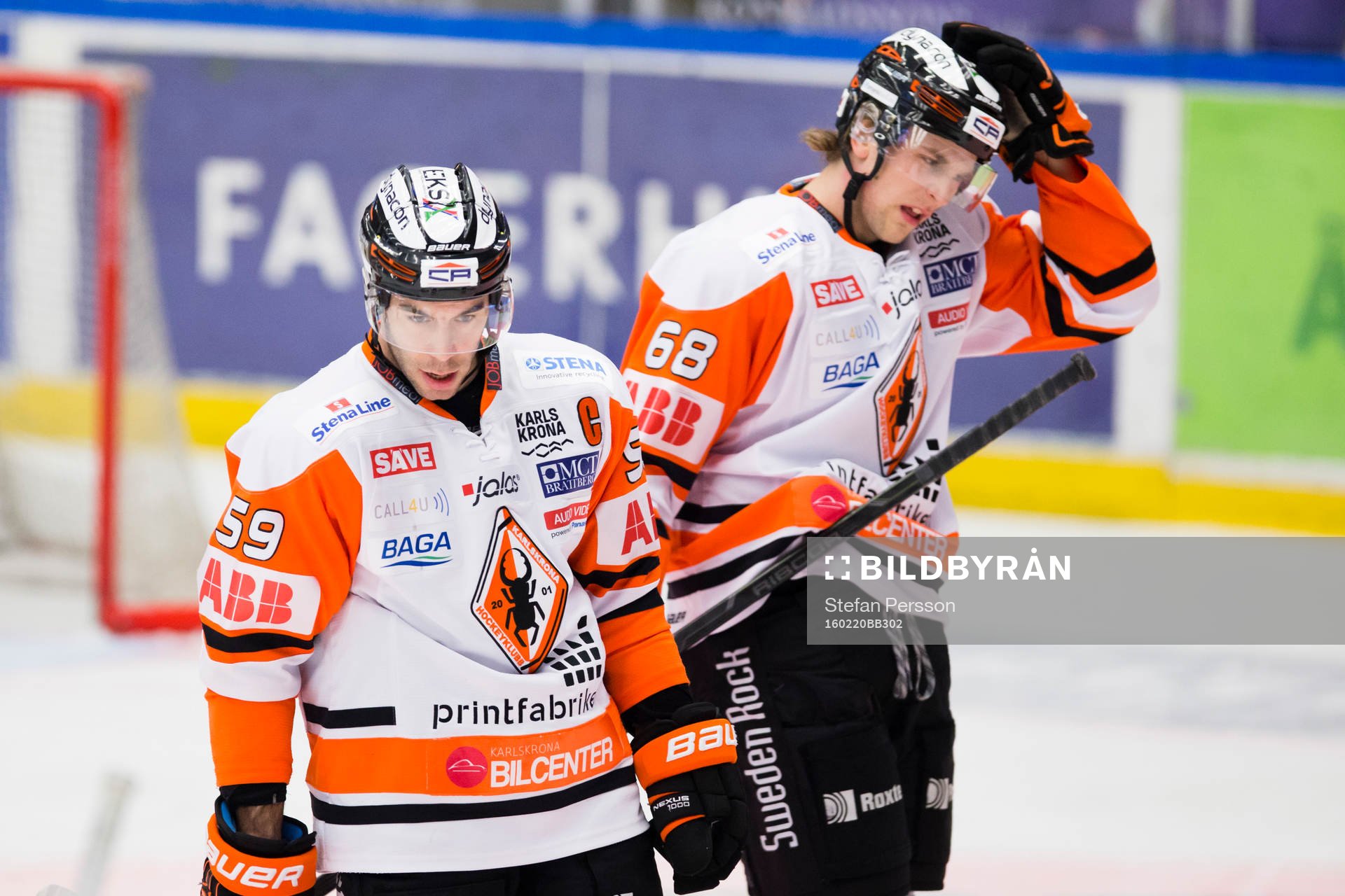 Karlskronas Julien Brouillette och Karlskronas Daniel