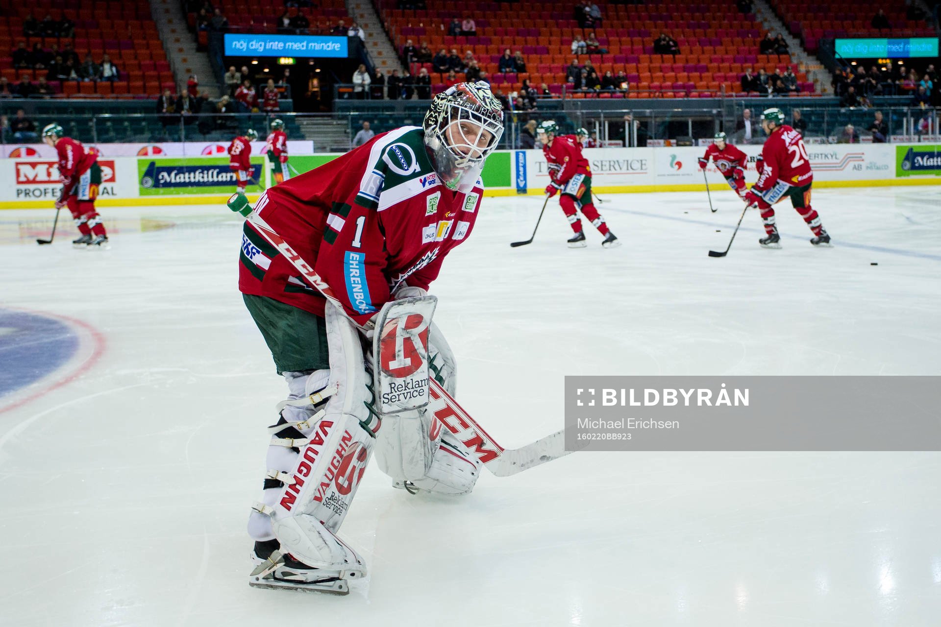 Frölundas målvakt Lars Johansson
