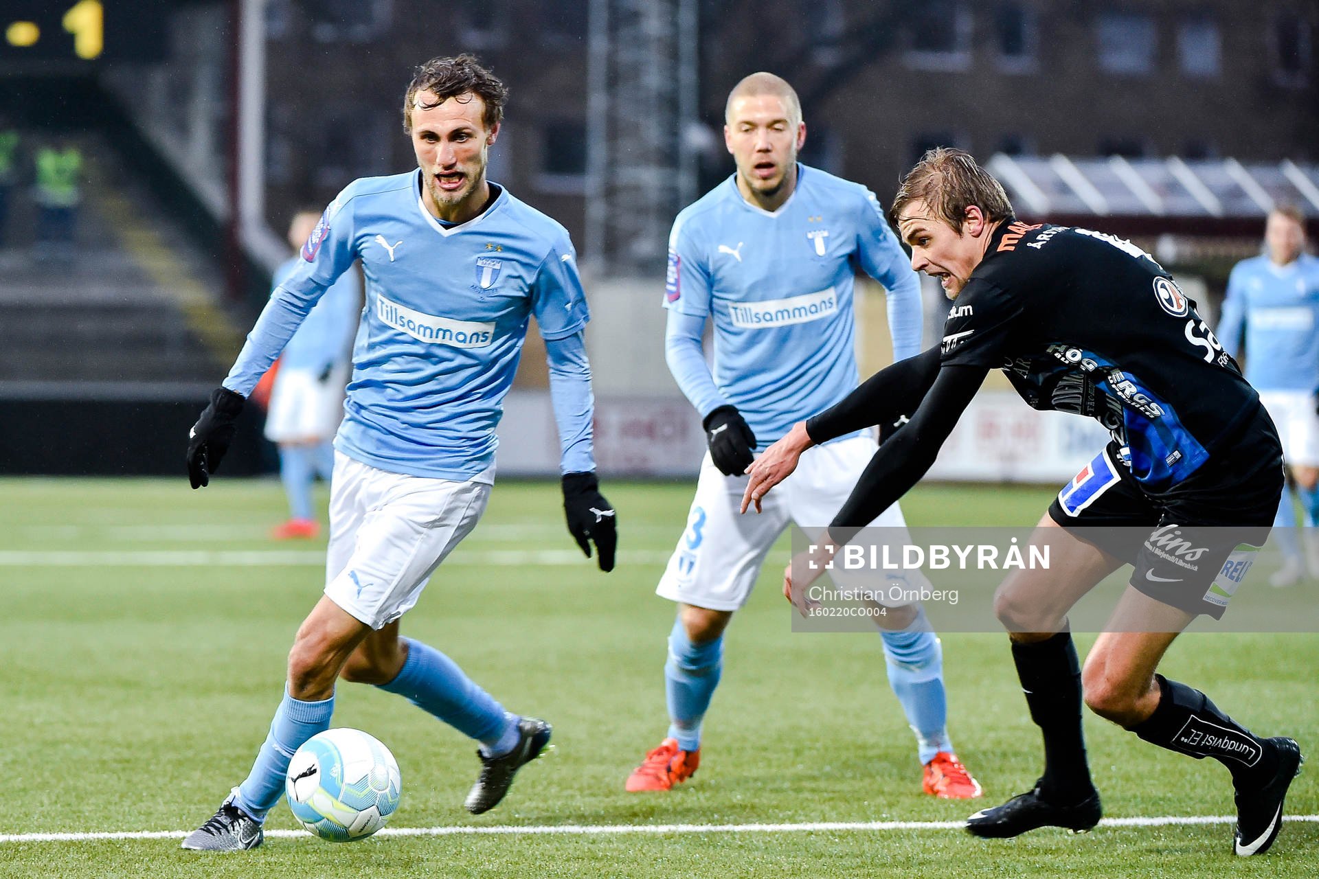 Malmö FFs Magnus Wolff Eikrem och Anton Tinnerholm