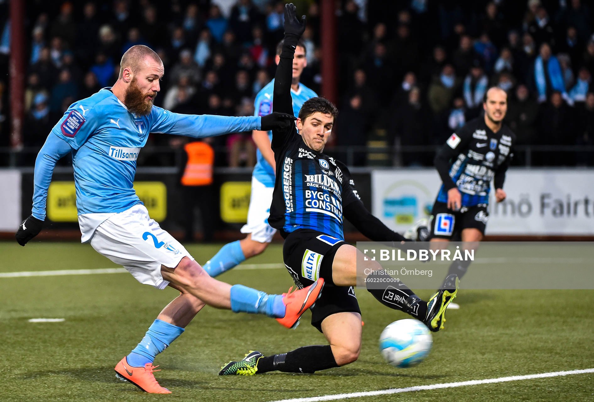 Malmö FFs Jo Inge Berget kvitterar till 1-1