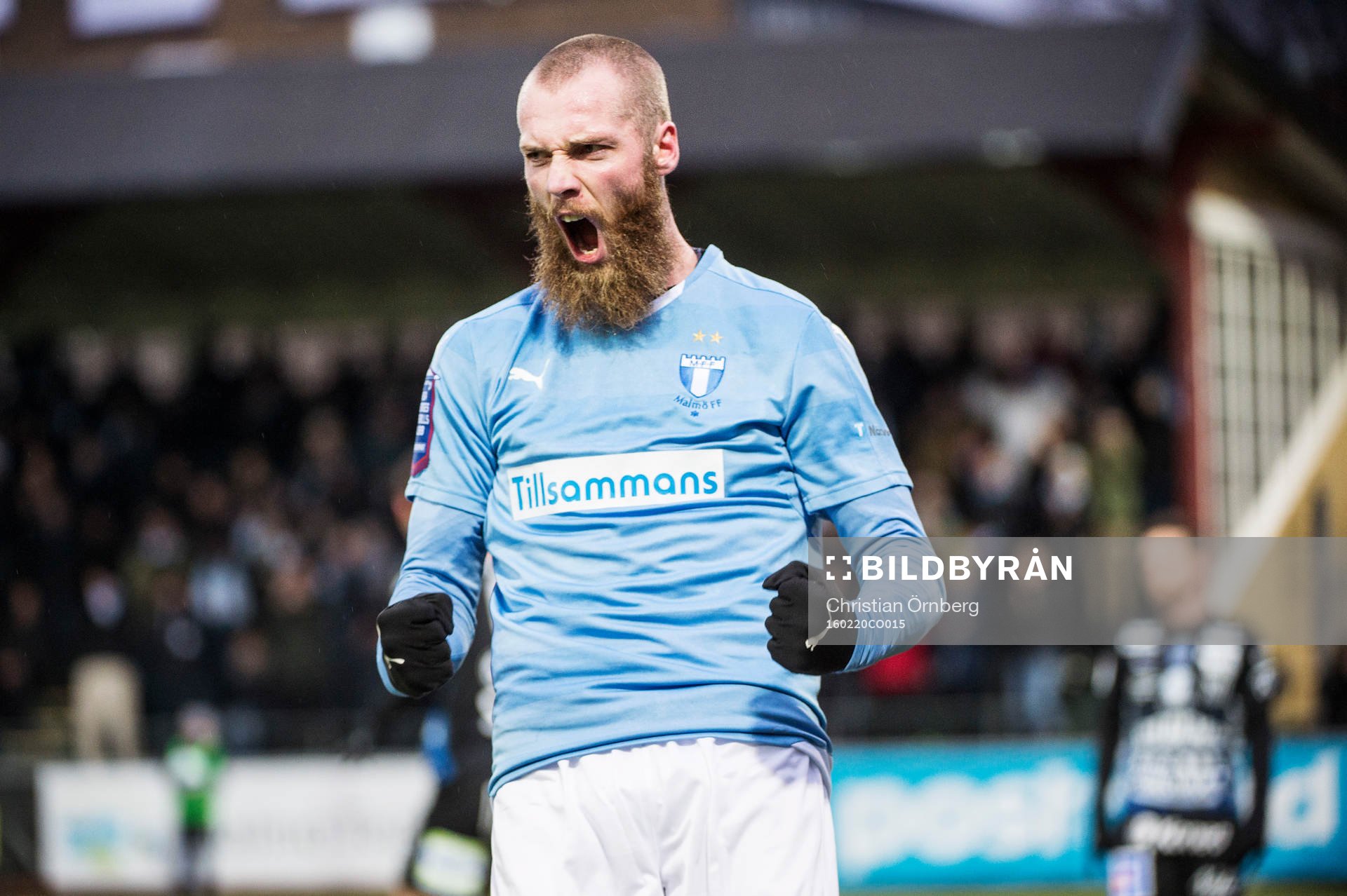 Malmö FFs Jo Inge Berget jublar