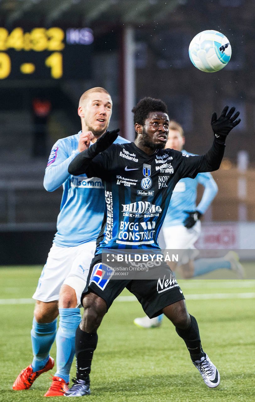 Sirius Kingsley Kofi Sarfo mot Malmö FFs Anton Tinnerholm