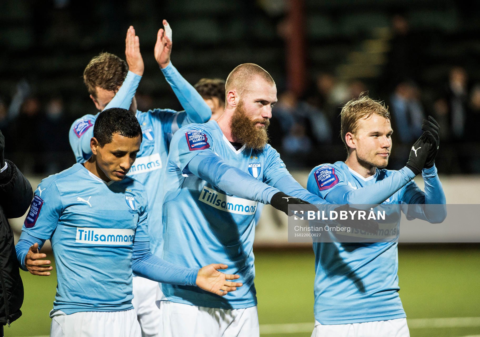 Malmö FFs Yoshimar Yotún, Jo Inge Berget och Oscar