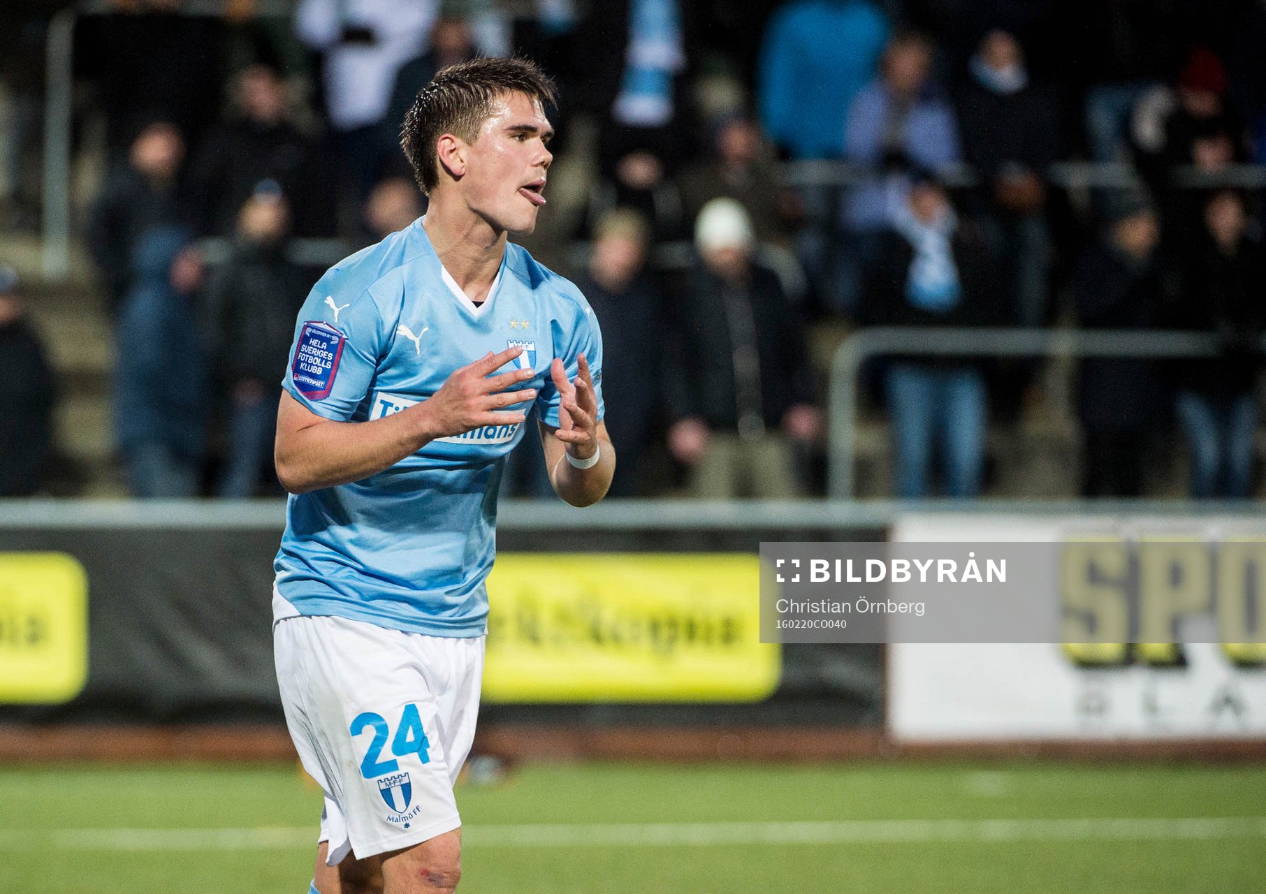 Malmö FFs Vidar Örn Kjartansson deppar