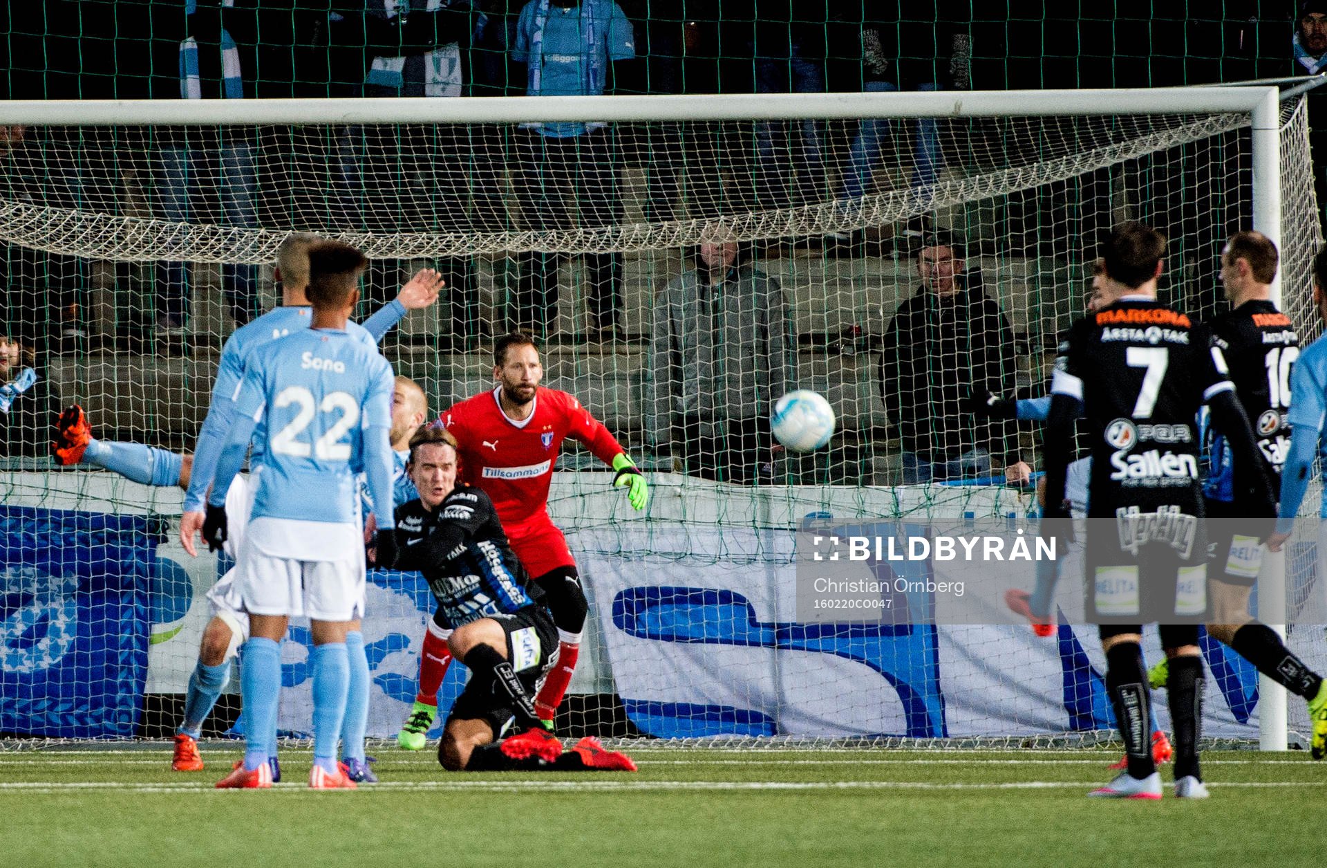 Malmö FFs målvakt Johan Wiland