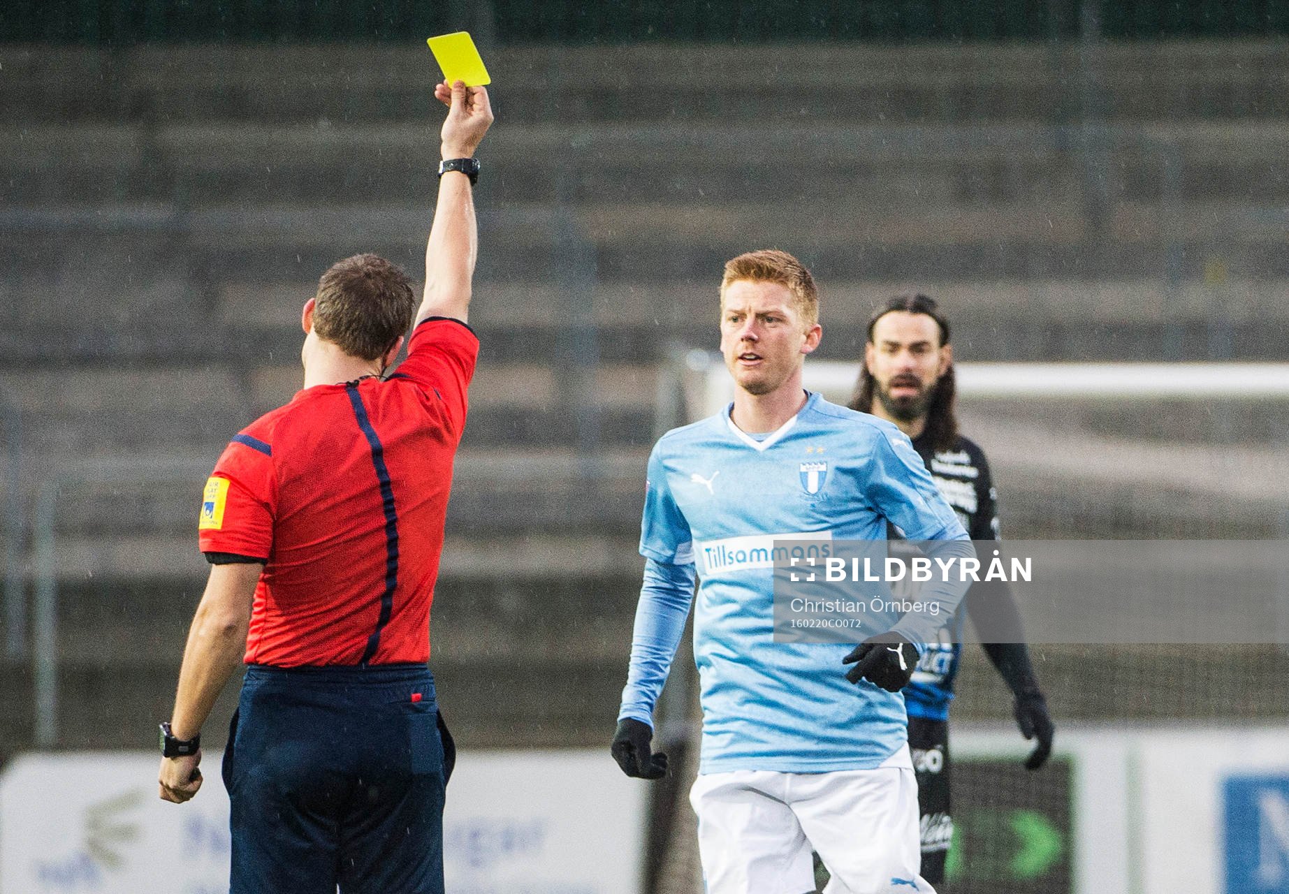 under fotbollsmatchen i Svenska Cupen mellan Malmö FF och