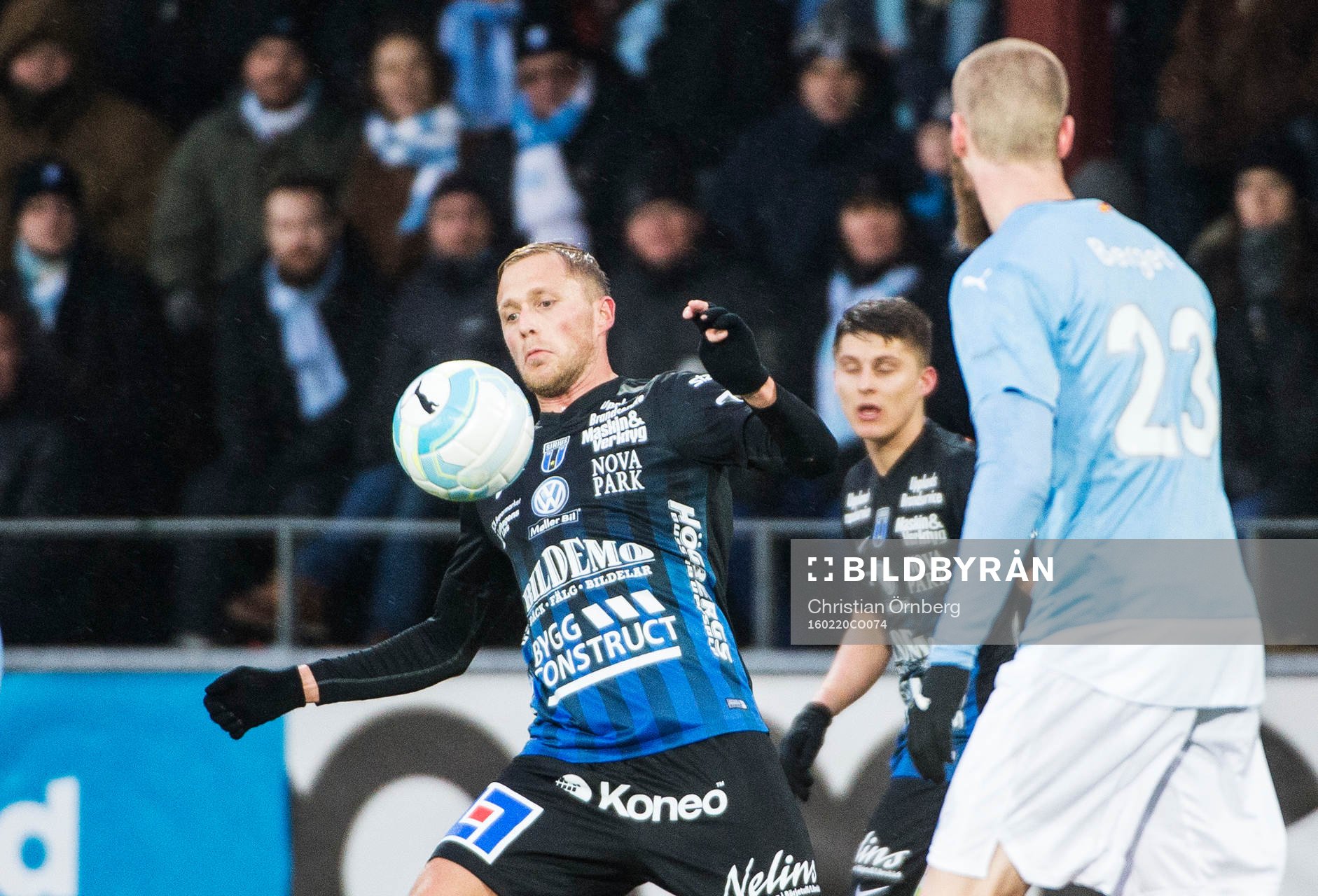 Sirius Christer Gustafsson mot Malmö FFs Jo Inge Berget