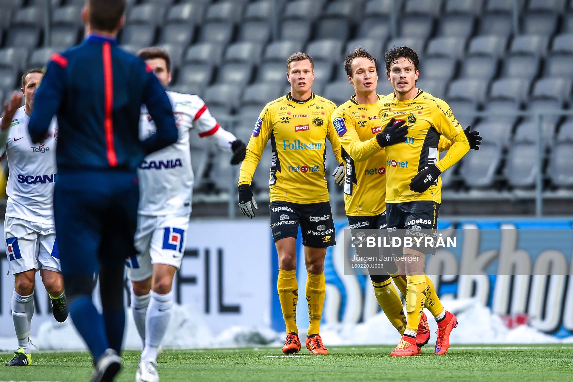 Elfsborgs Viktor Prodell , Viktor Claesson och Jörgen Horn
