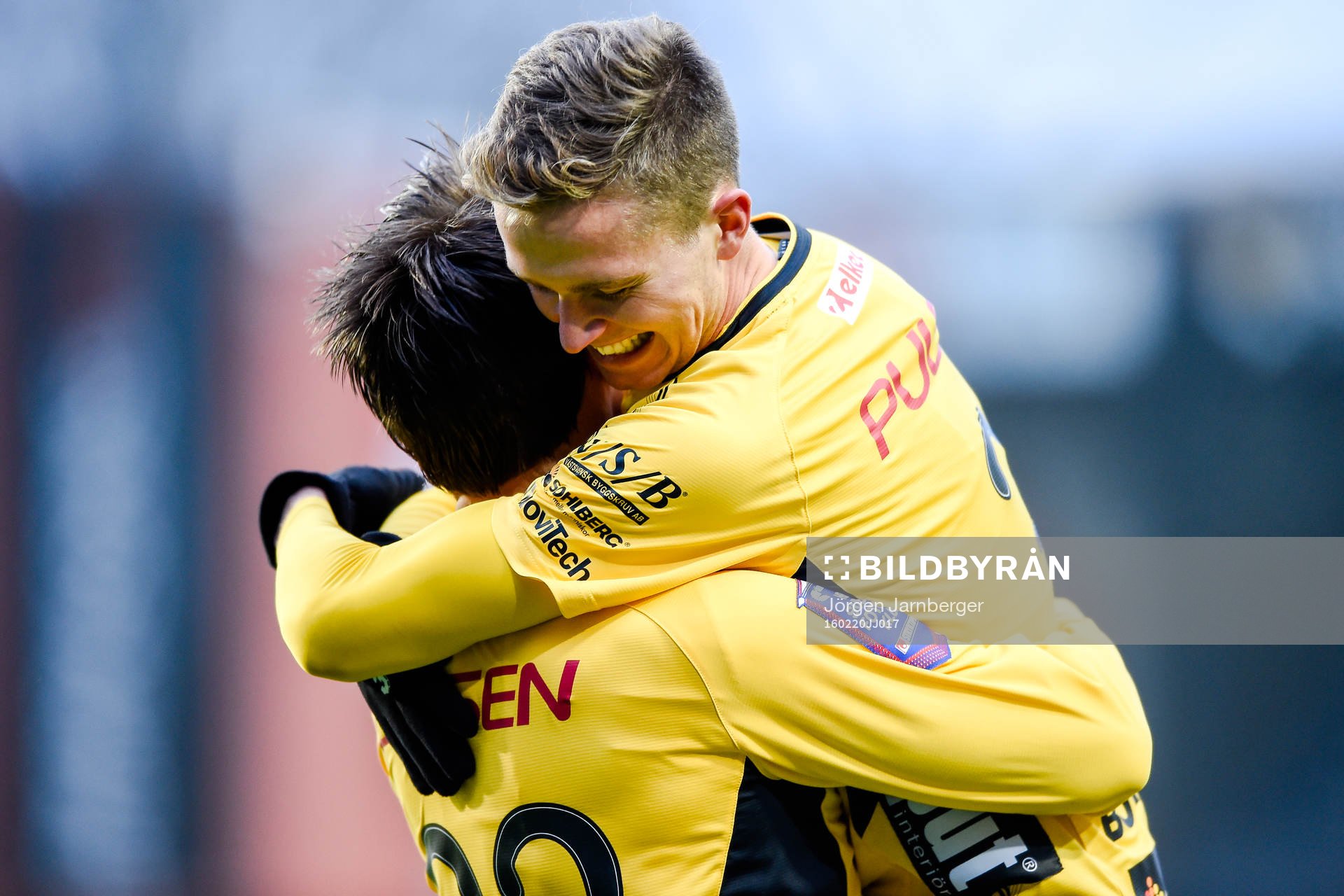 Elfsborgs Jesper Manns och Viktor Prodell jublar