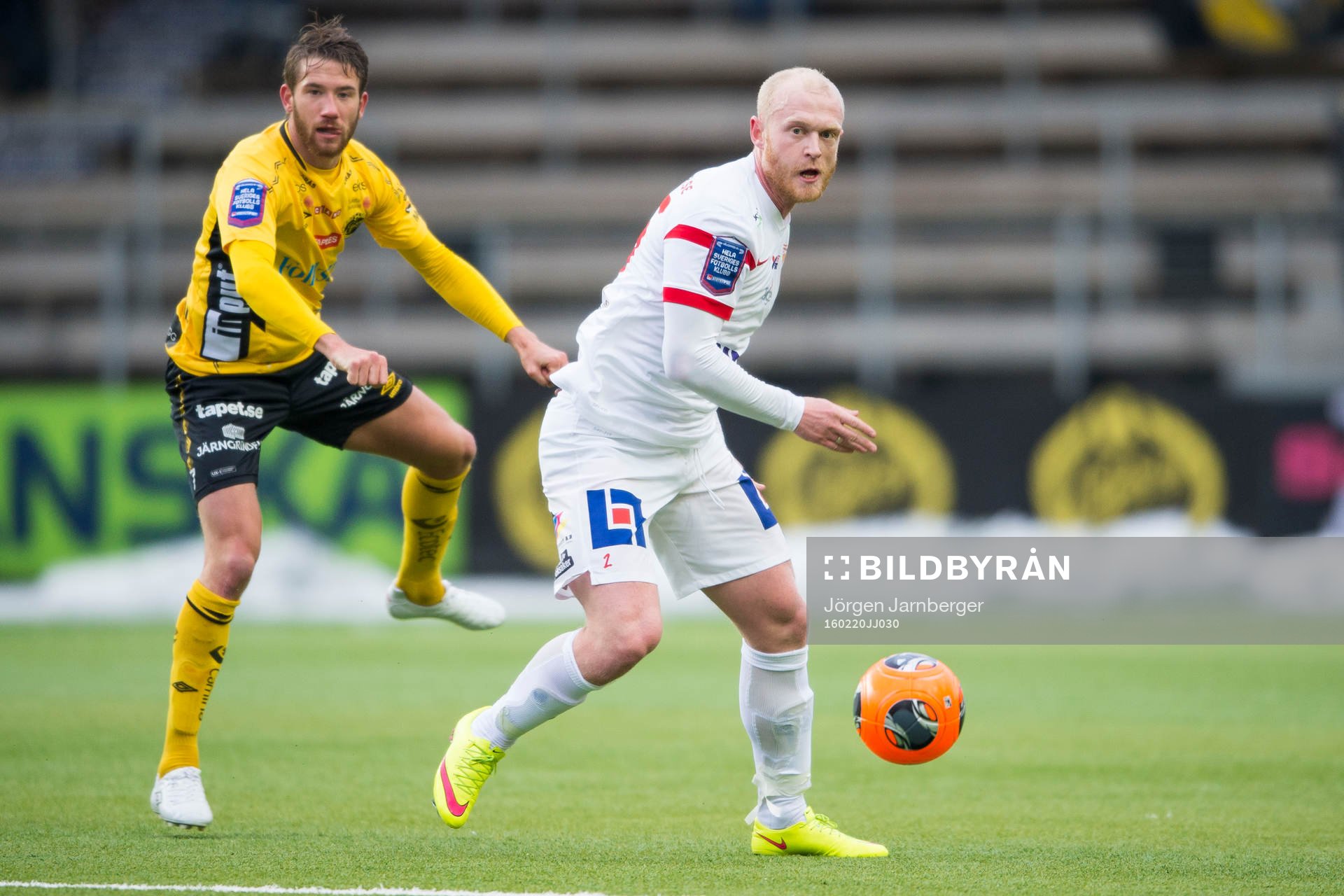 Assyriskas Ken Fagerberg och Elfsborgs Marcus Rohdén
