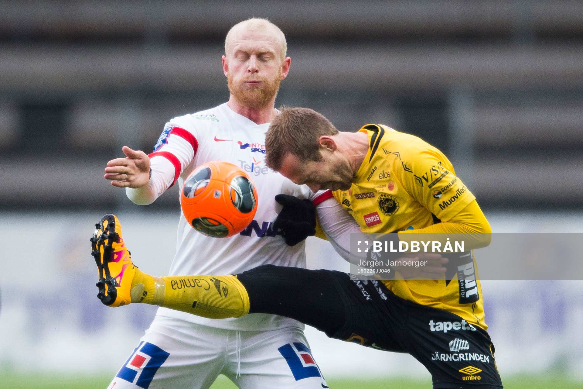 Elfsborgs Anders Randrup och Assyriskas Ken Fagerberg