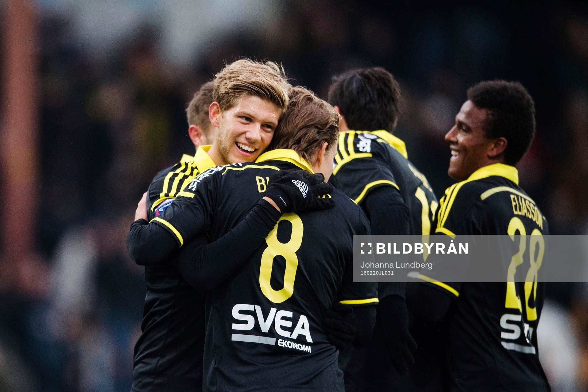 s spelare med Anton Jönsson Salétros (tv) och Niclas