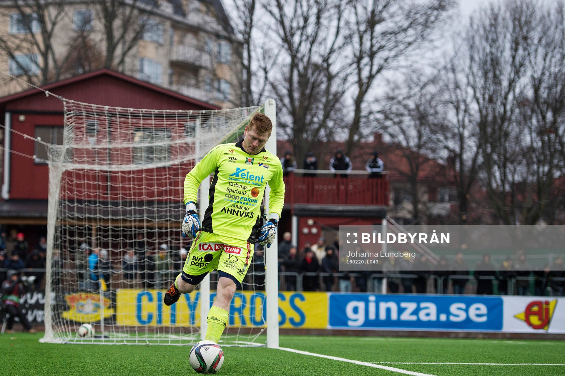 Varbergs målvakt Joakim Wulff