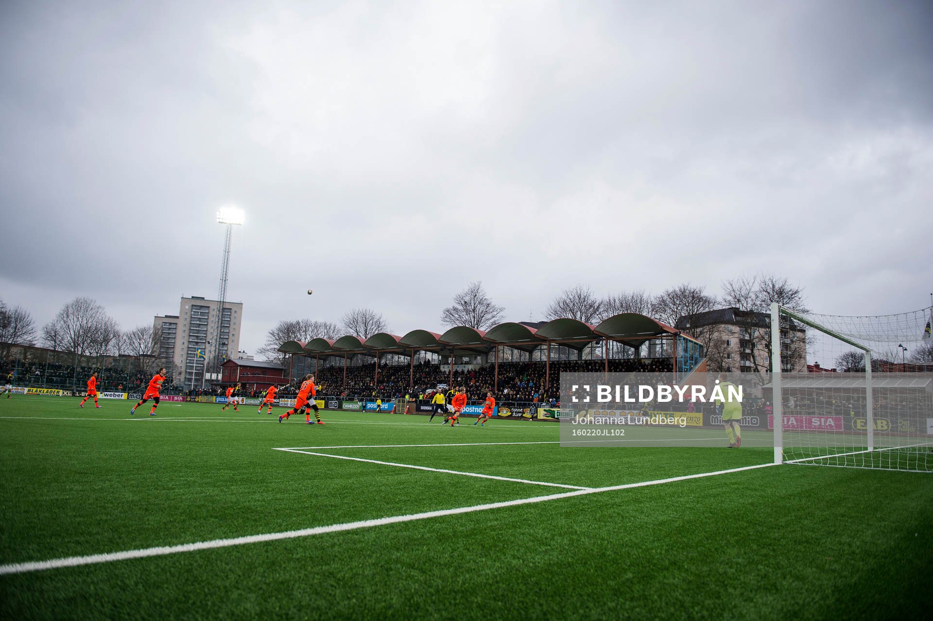 Vy över Skytteholms IP
