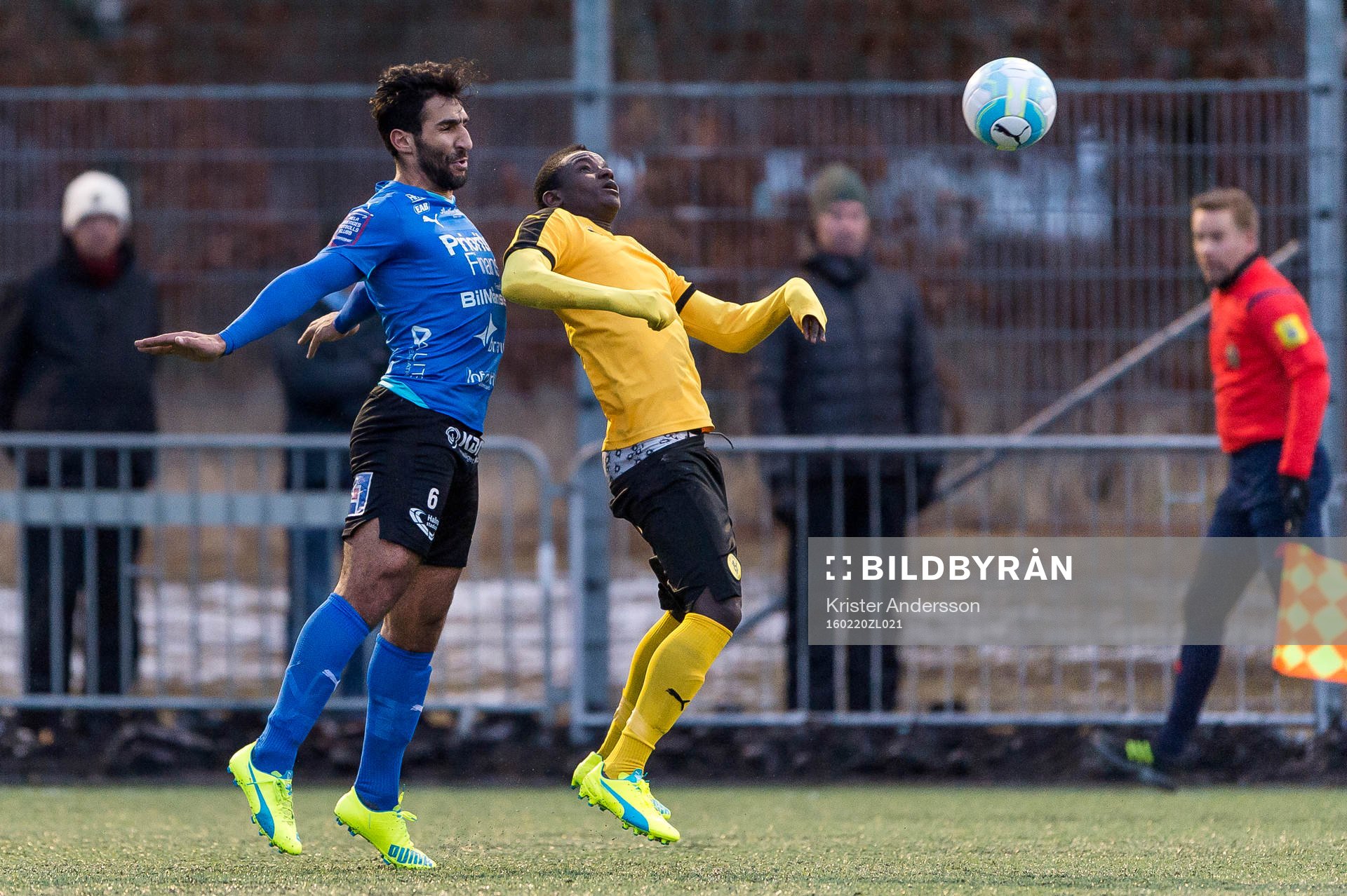 Halmstads Mohammed Ali Khan och Frejs Abu Bakarr Suma