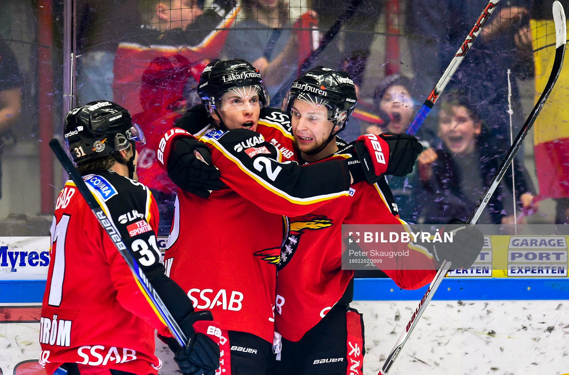 Luleås Jonathan Granström , Peter Cehlarik och Johan