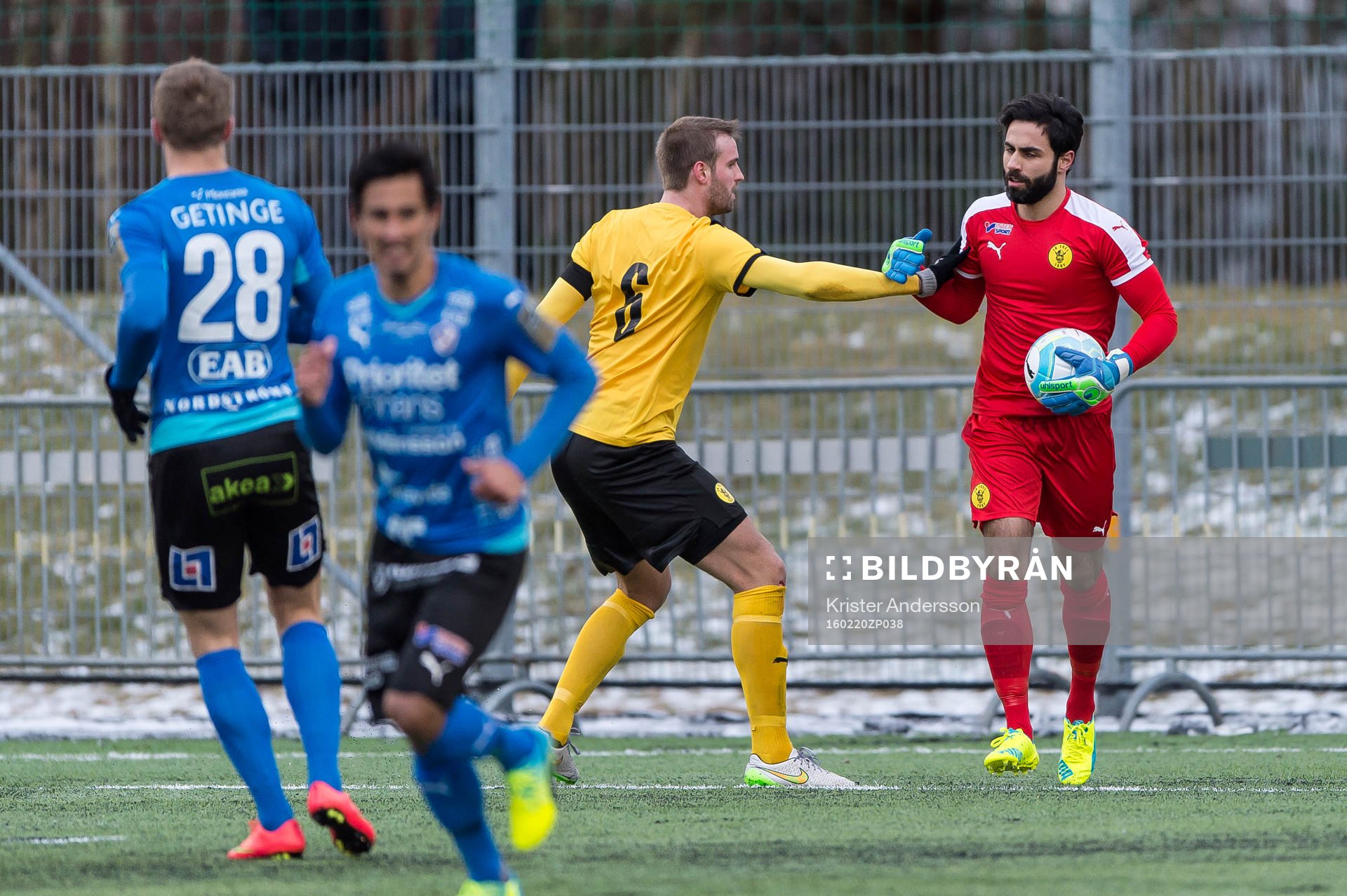 Frejs målvakt Marko Atanackovic