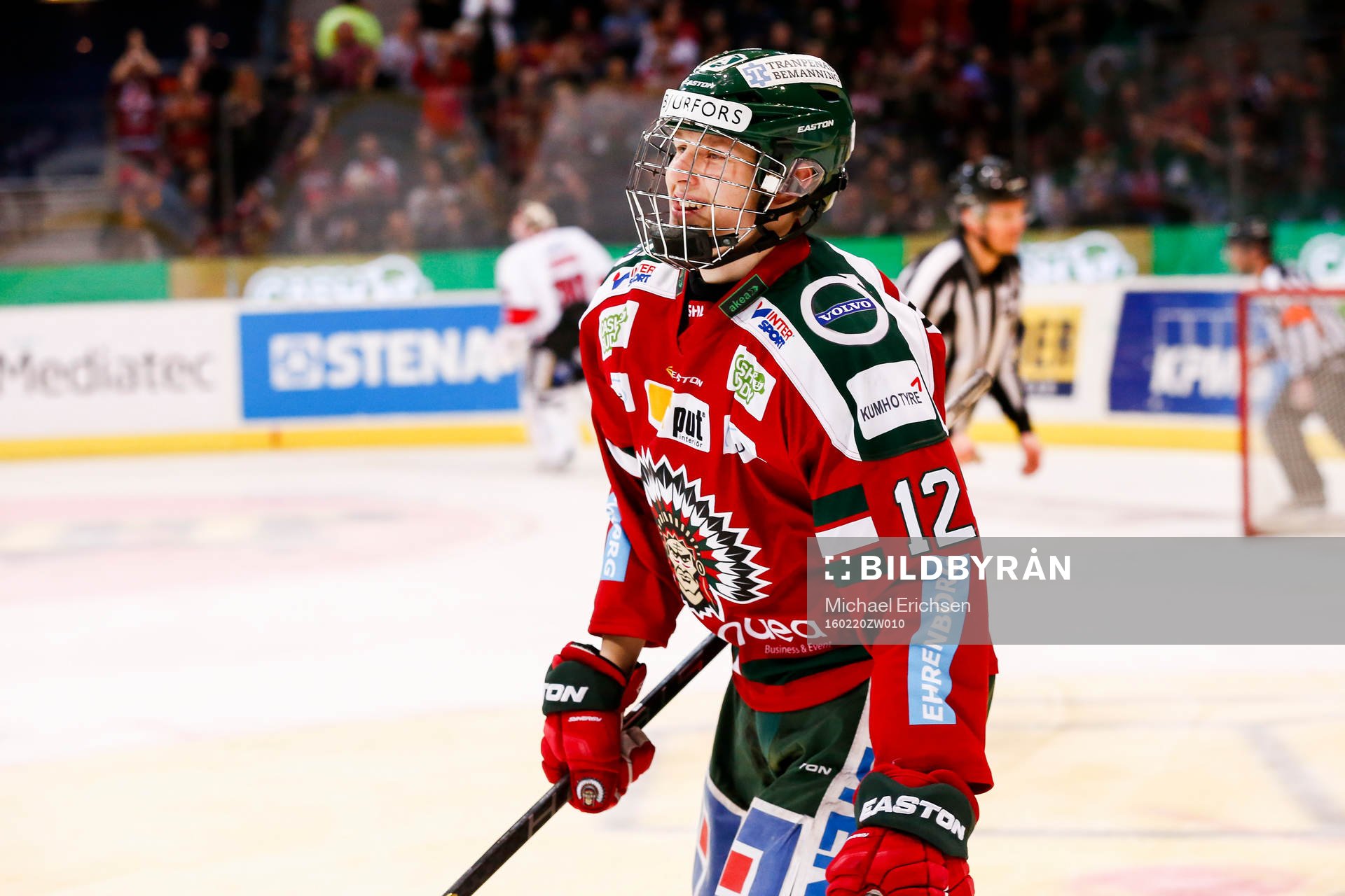 Frölundas Kristian Vesalainen jublar