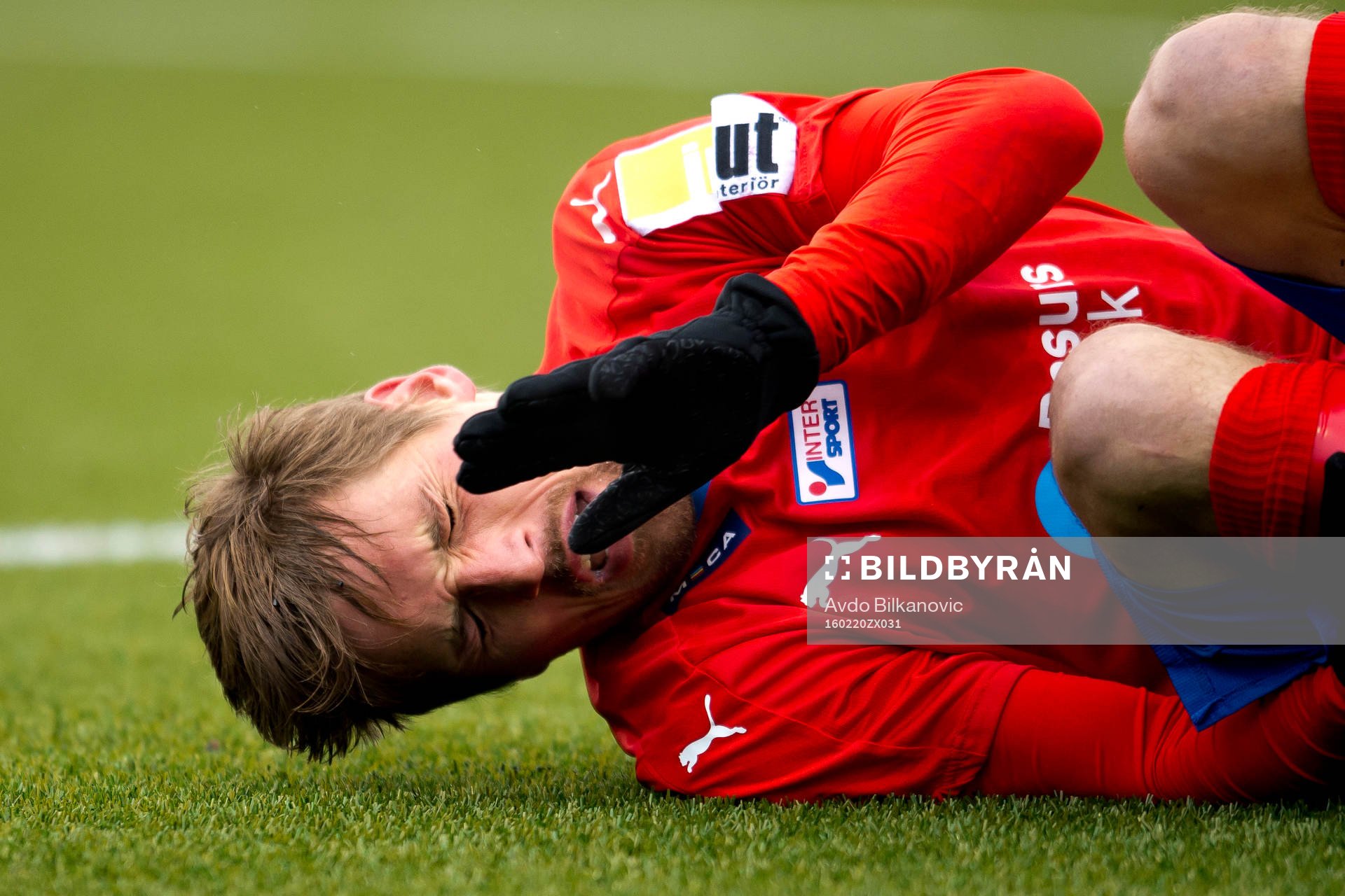 Helsingborgs Martin Christensen skadades lindringt
