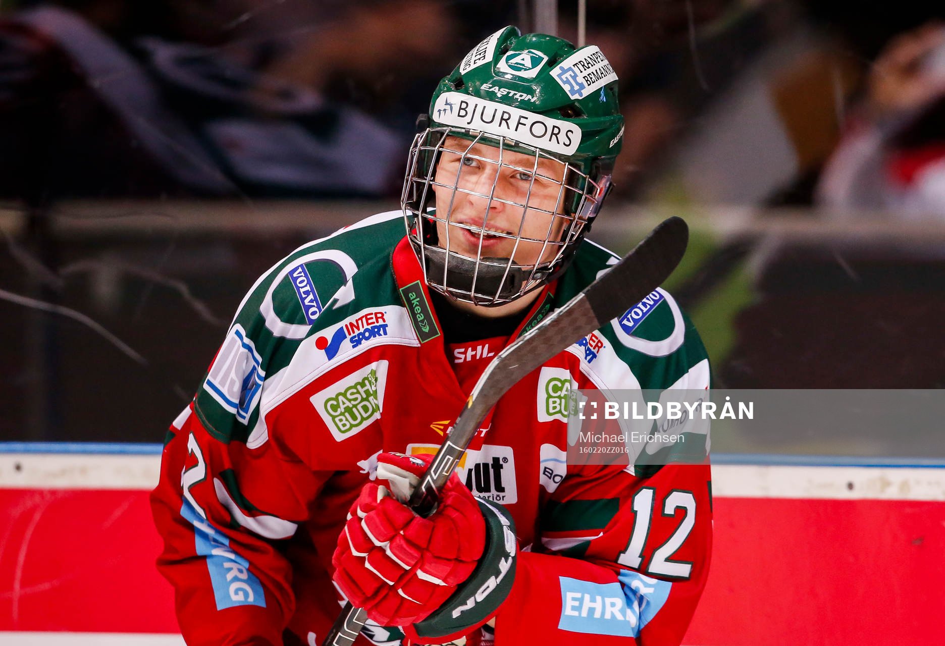 Frölundas Kristian Vesalainen jublar