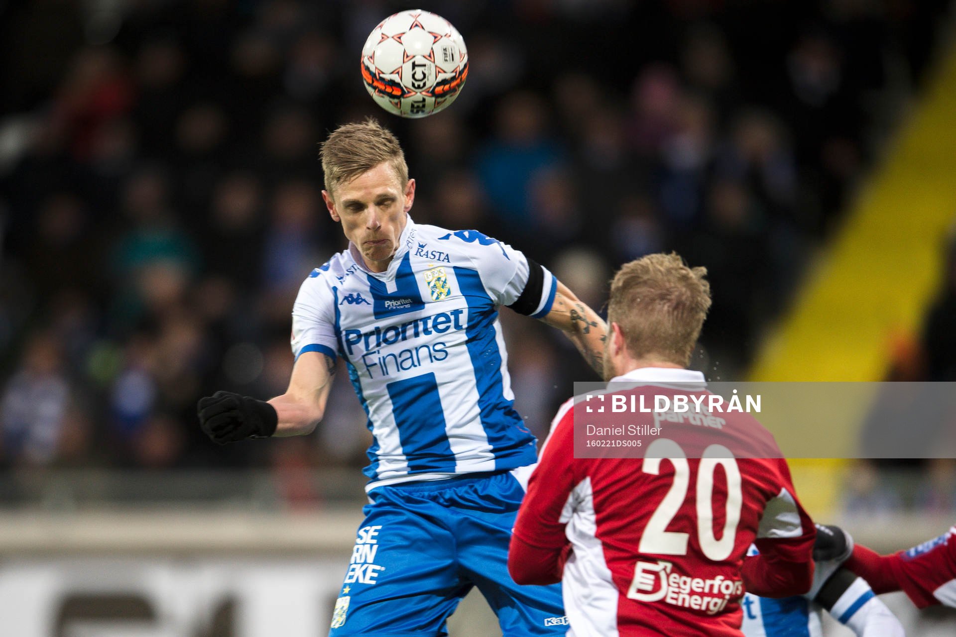 IFK Göteborgs Sören Rieks under fotbollsmatchen i Svenska Cupen mellan IFK Göteborg och Degerfors den 21 februari 2016 i Göteborg.