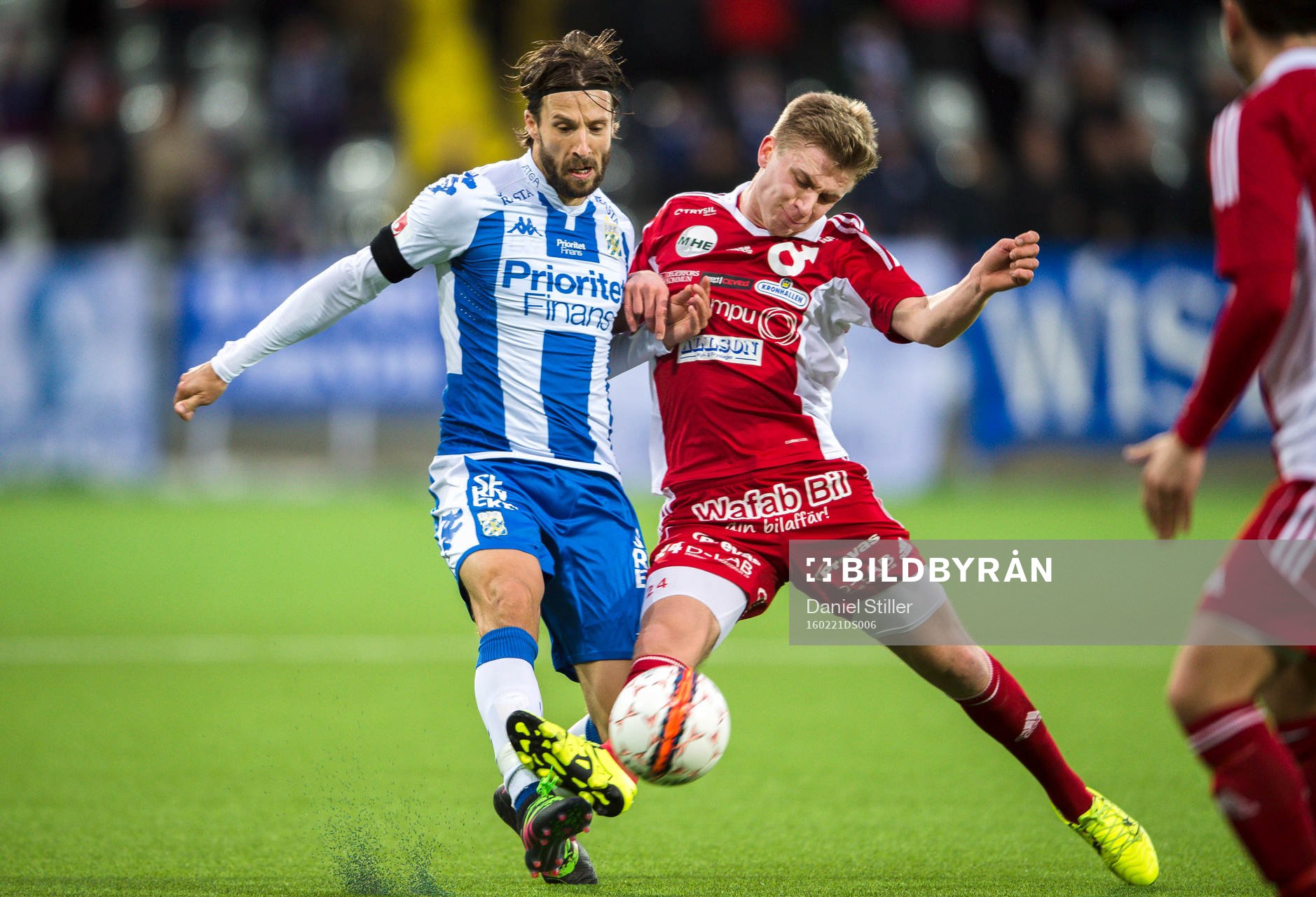 IFK Göteborgs Mattias Bjärsmyr och Degerfors Ludvig
