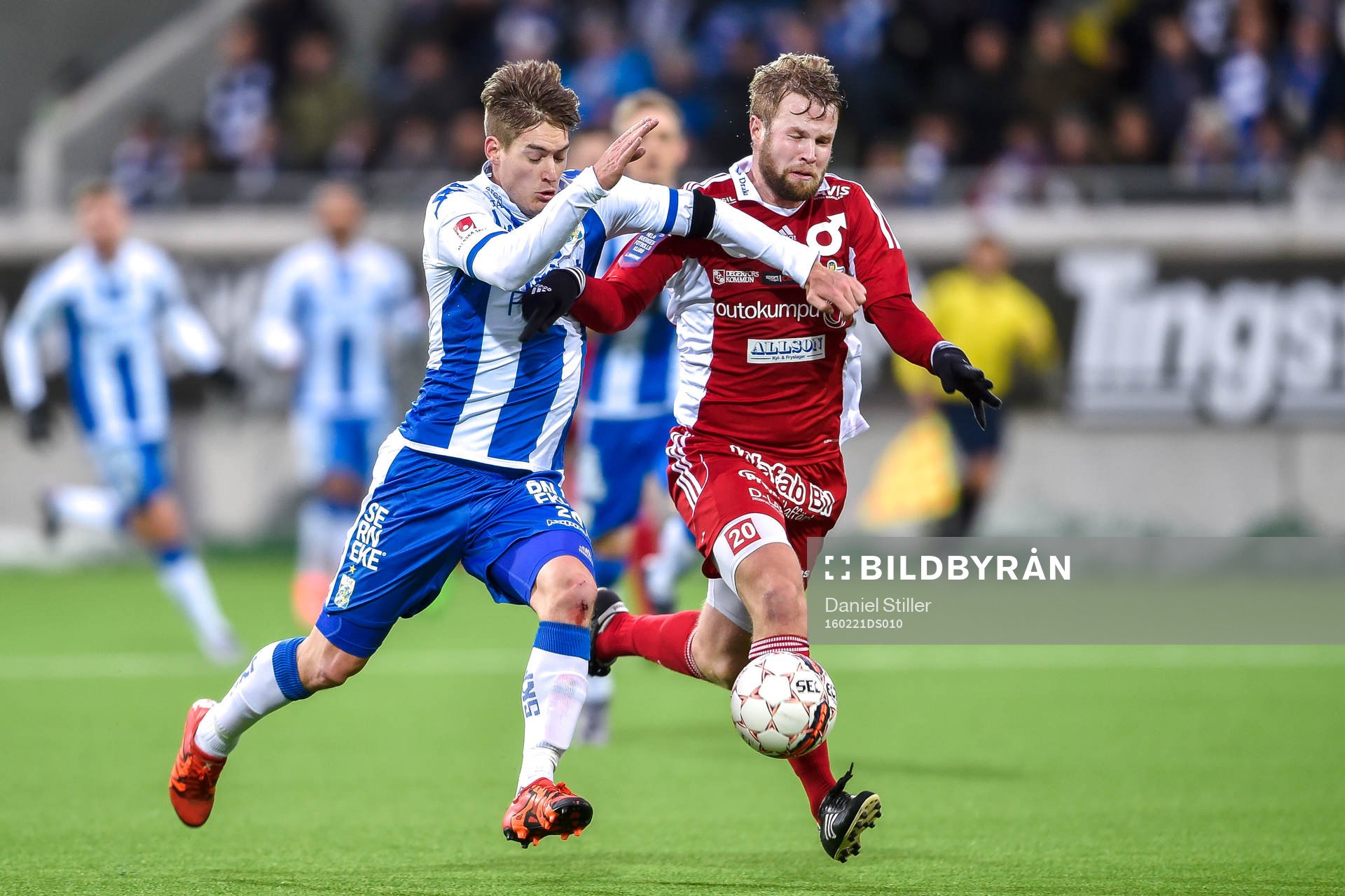 IFK Göteborgs Victor Sköld  och Degerfors Daniel Djuric