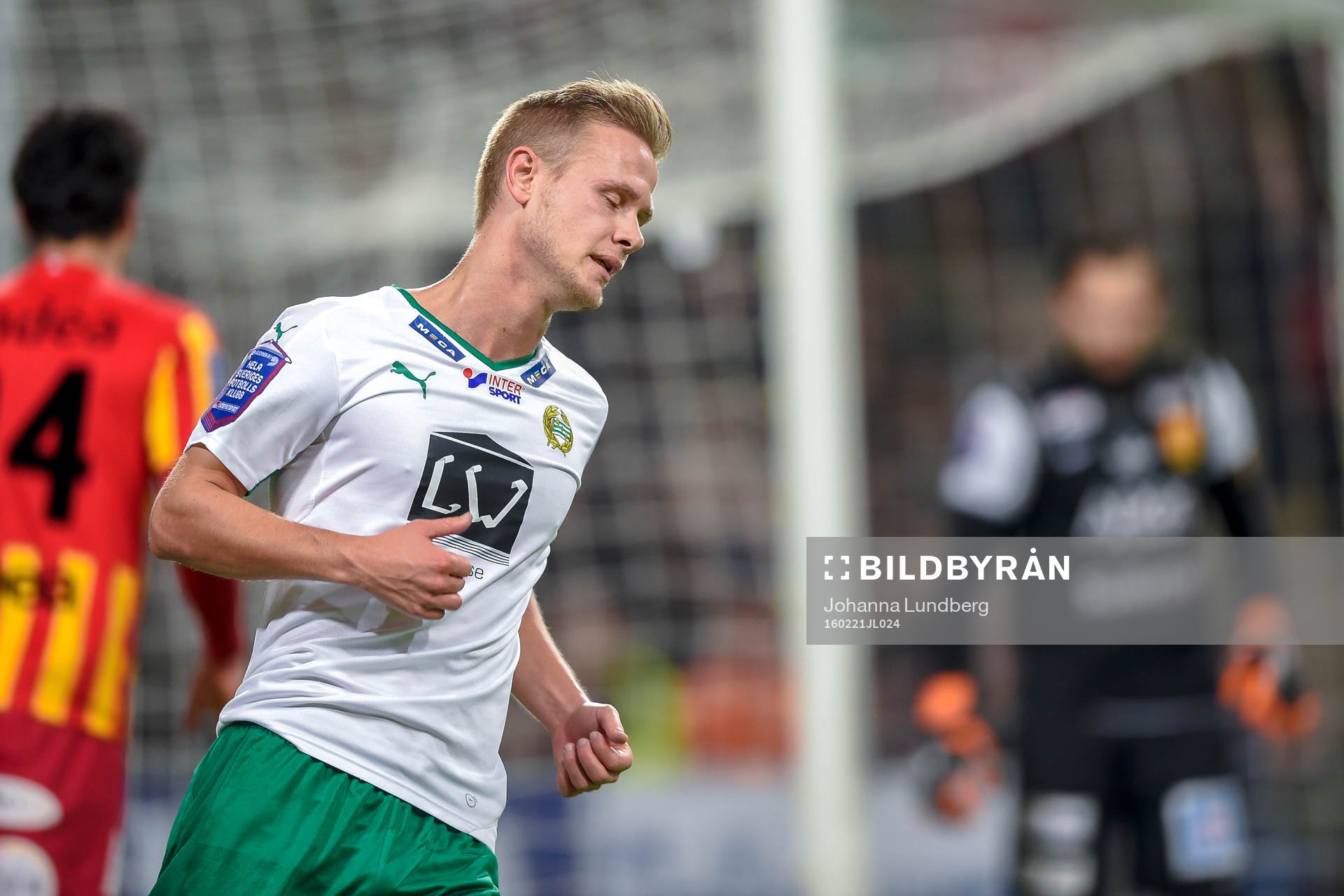 Hammarbys Erik Israelsson deppar