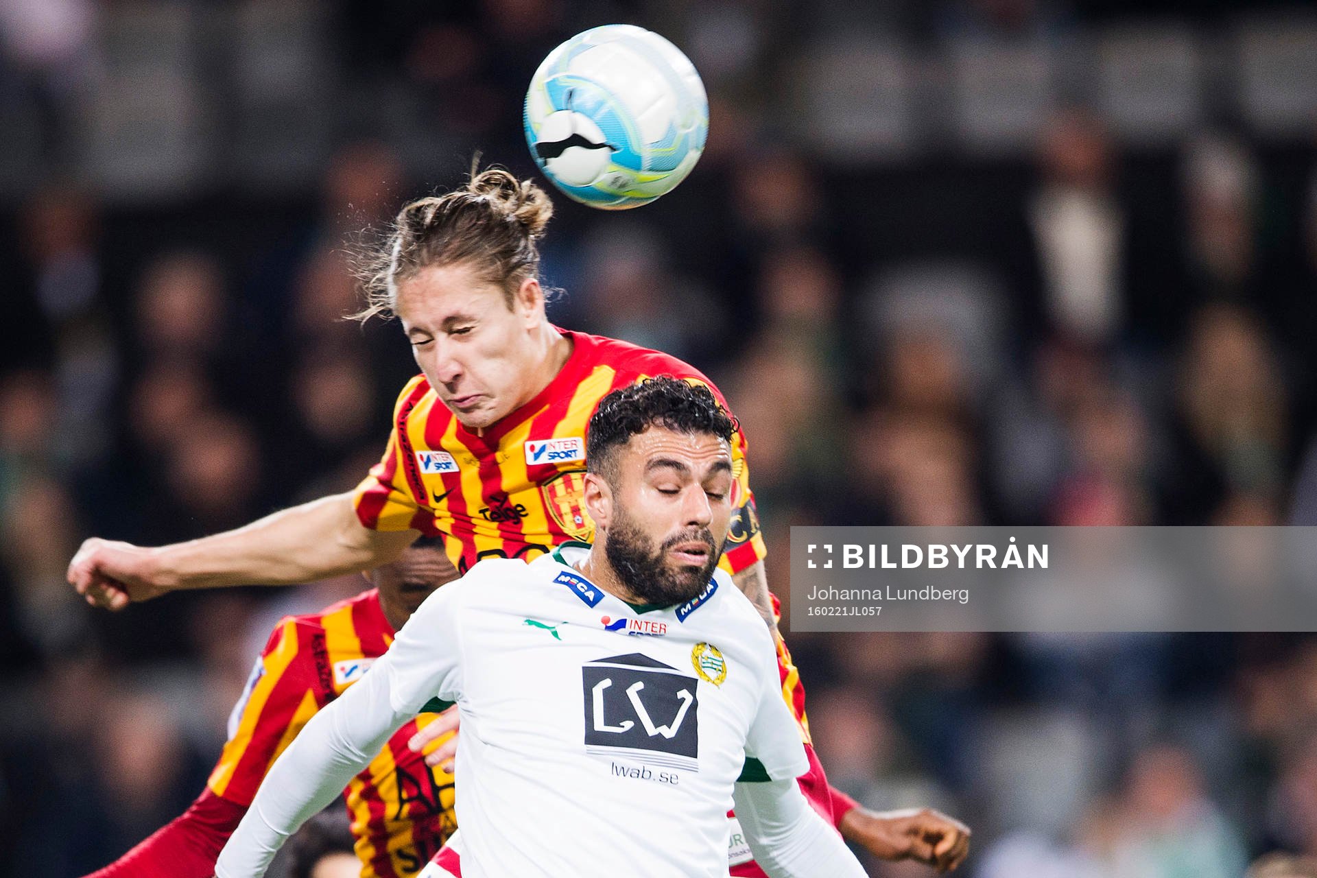 Syrianskas Felix Michel och Hammarbys Imad Khalili