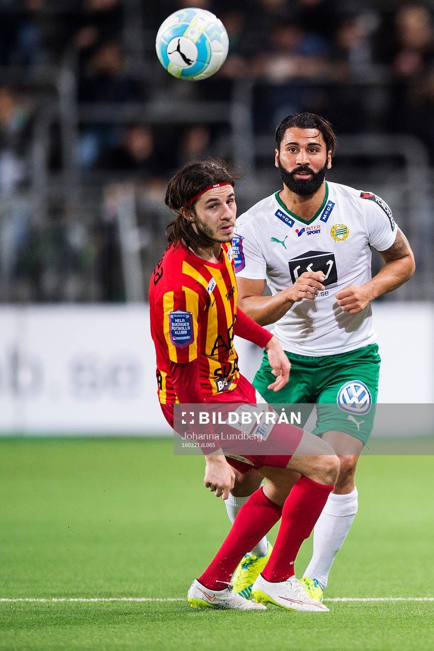 Syrianskas Stefan Ilic och Hammarbys Stefan Batan