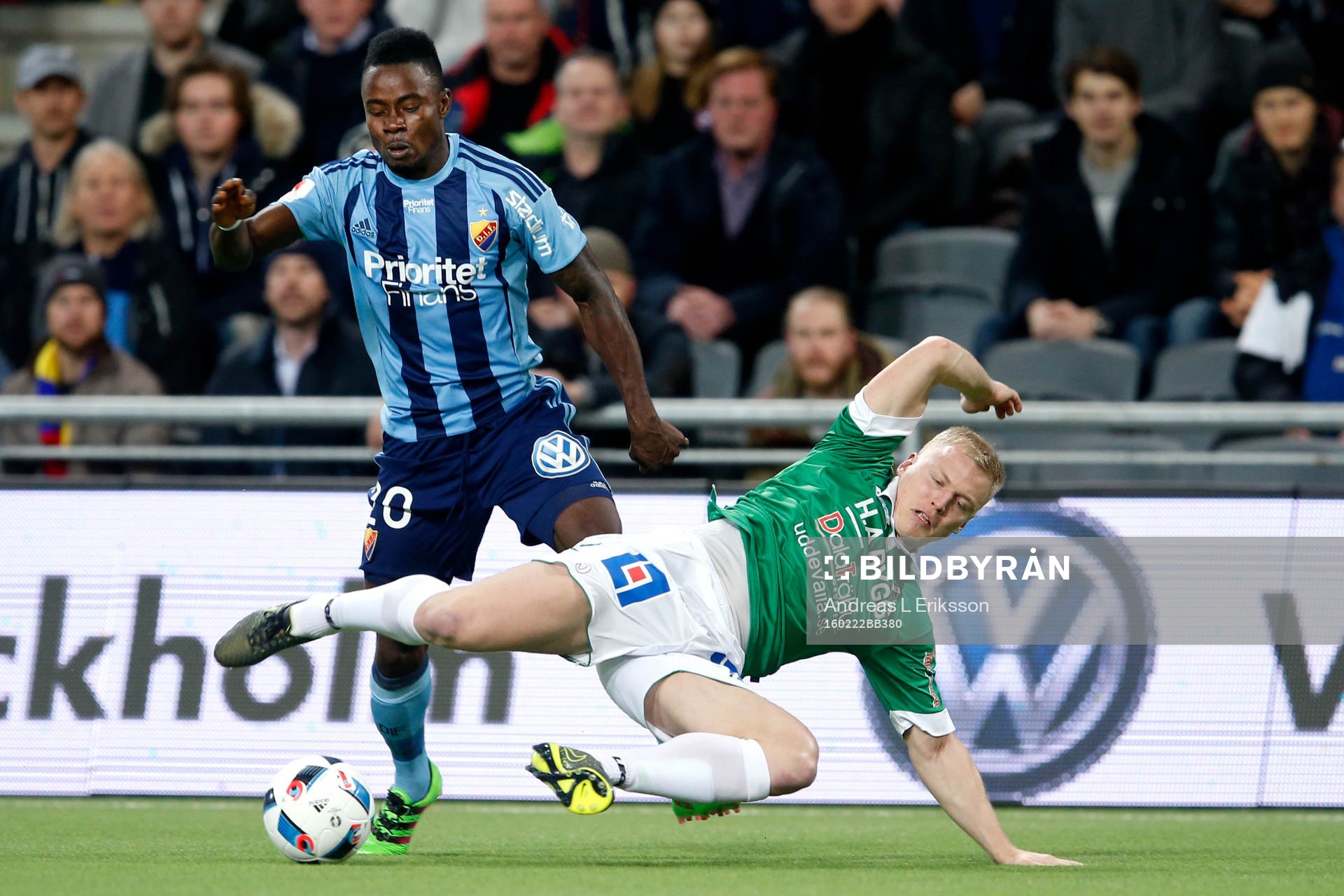 Djurgårdens Sam Johnson