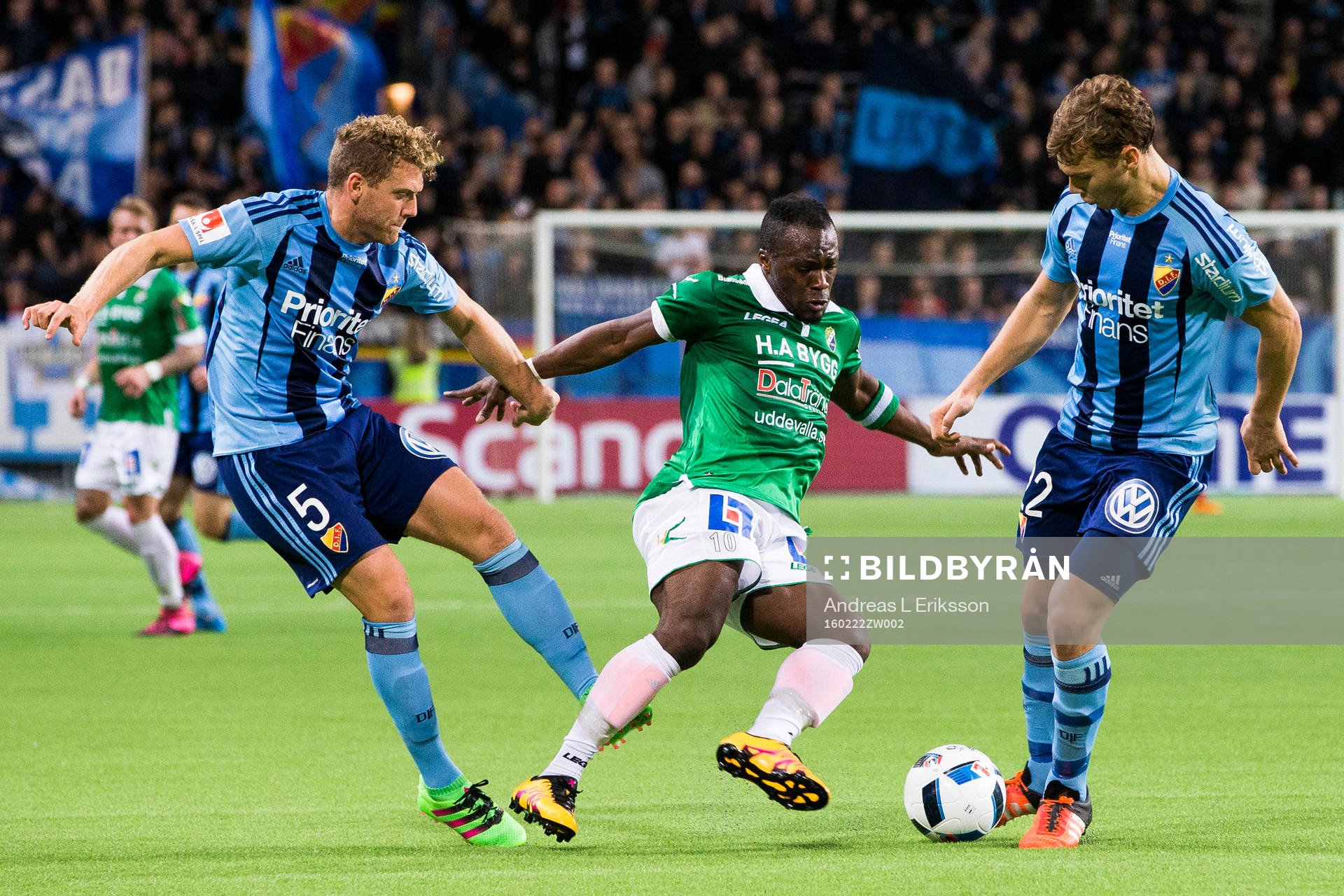 Djurgårdens Stefan Karlsson och Jesper Karlström