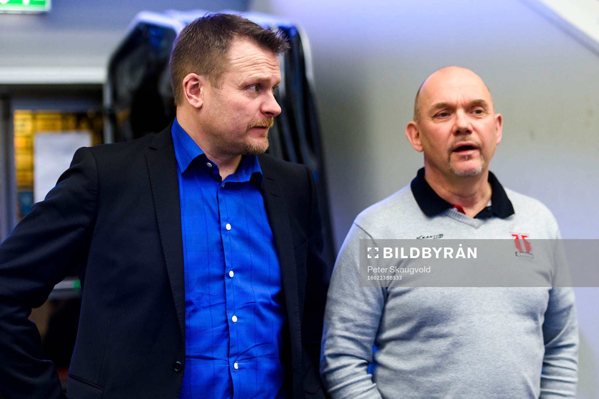 Luleås huvudtränare Joakim Fagervall och Örebros