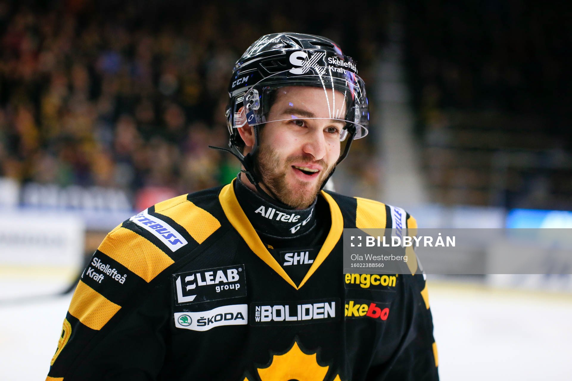 Skellefteås Andrew Calof jublar
