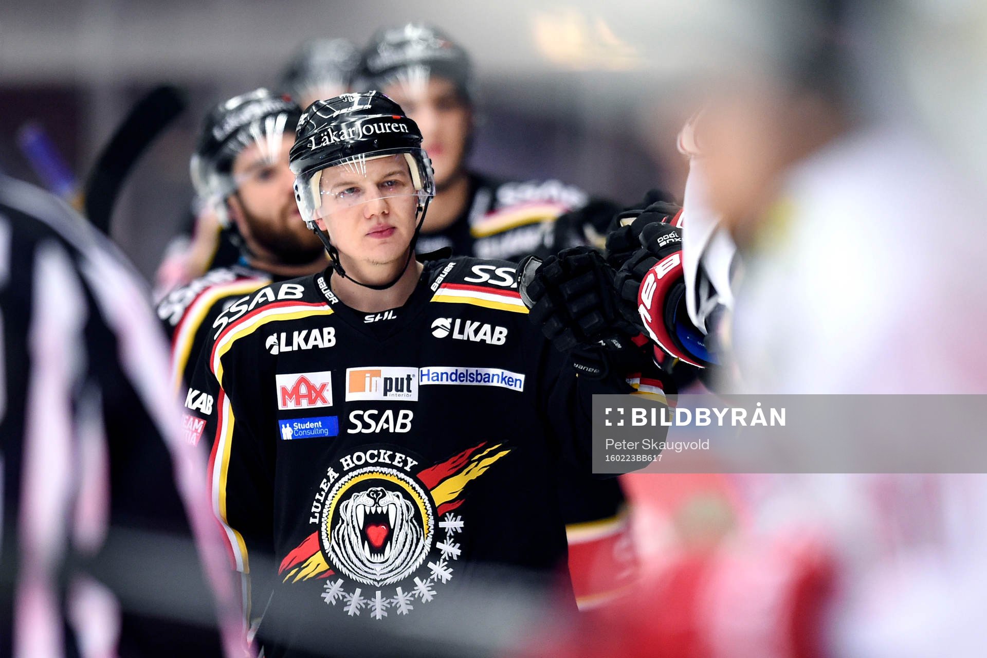 Luleås Toni Rajala jublar